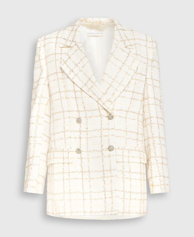 Alessandra Rich Tweed blazer Size S / US 4 / IT 40 - 1 Thumbnail