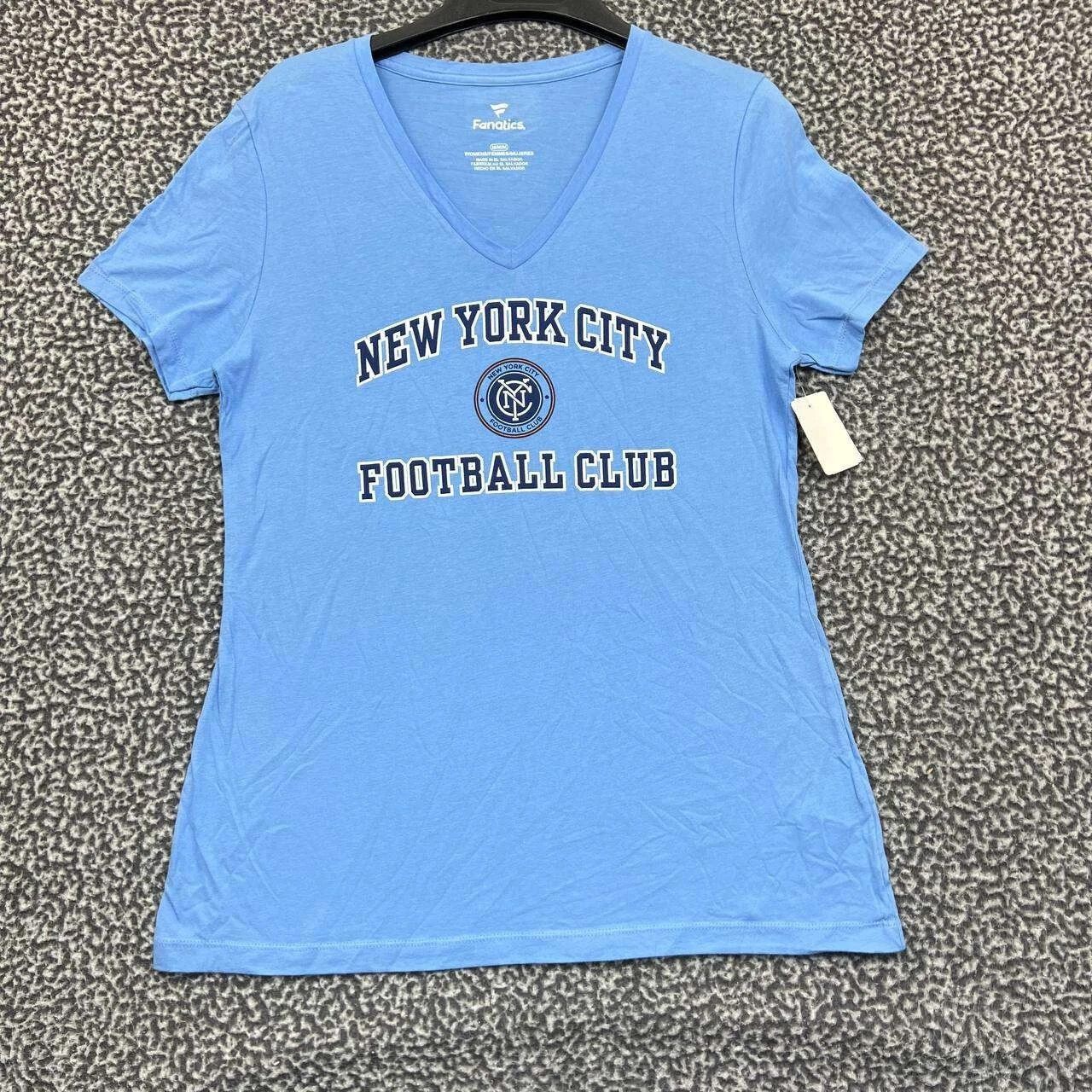 Other New York City FC Shirt Women Fanatics Short Sleeve V-Neck M Size M / US 6-8 / IT 42-44 - 1 Thumbnail