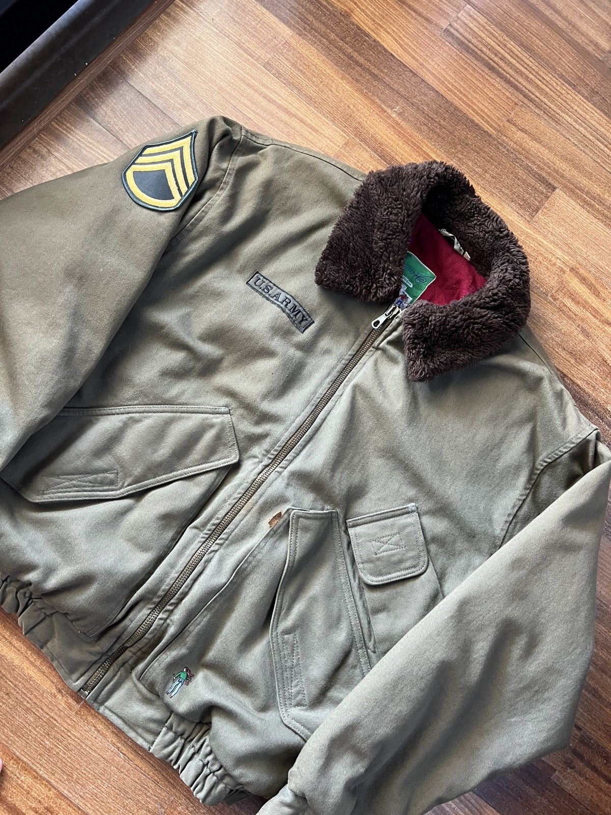 Levi's Rare Levi’s Vintage Military Jacket Made in Italy 60/70s Size US XL / EU 56 / 4 - 3 Thumbnail