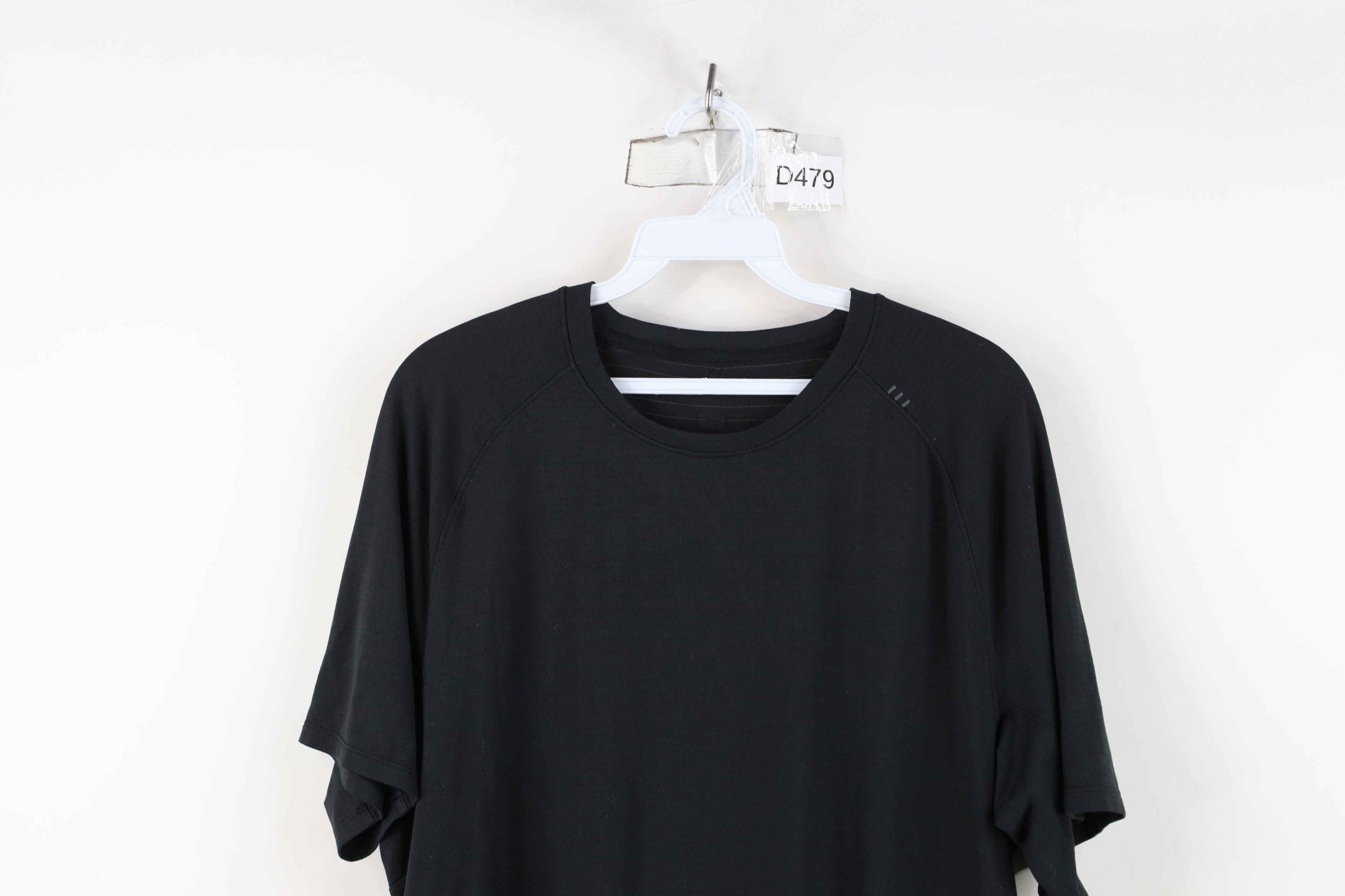 Lululemon × Vintage Lululemon Vent Tech Short Sleeve Gym Training T-Shirt Black Size US M / EU 48-50 / 2 - 2 Thumbnail