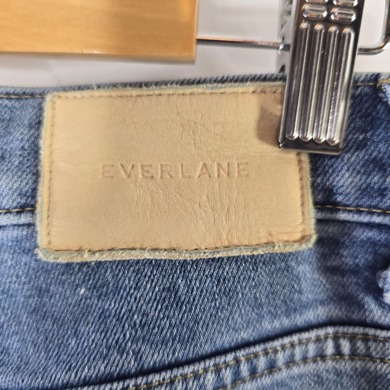 Everlane Everlane The Way High Jean Organic Cotton Blue Jeans Size 27 Size 27" / US 4 / IT 40 - 7 Thumbnail