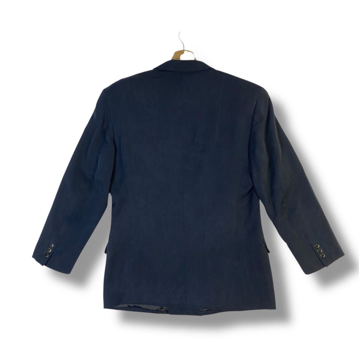 Loro Piana LORO PIANA CELLULOSE FIBER BLEND DOUBLE BREASTED BLAZER Size US L / EU 52-54 / 3 - 4 Thumbnail