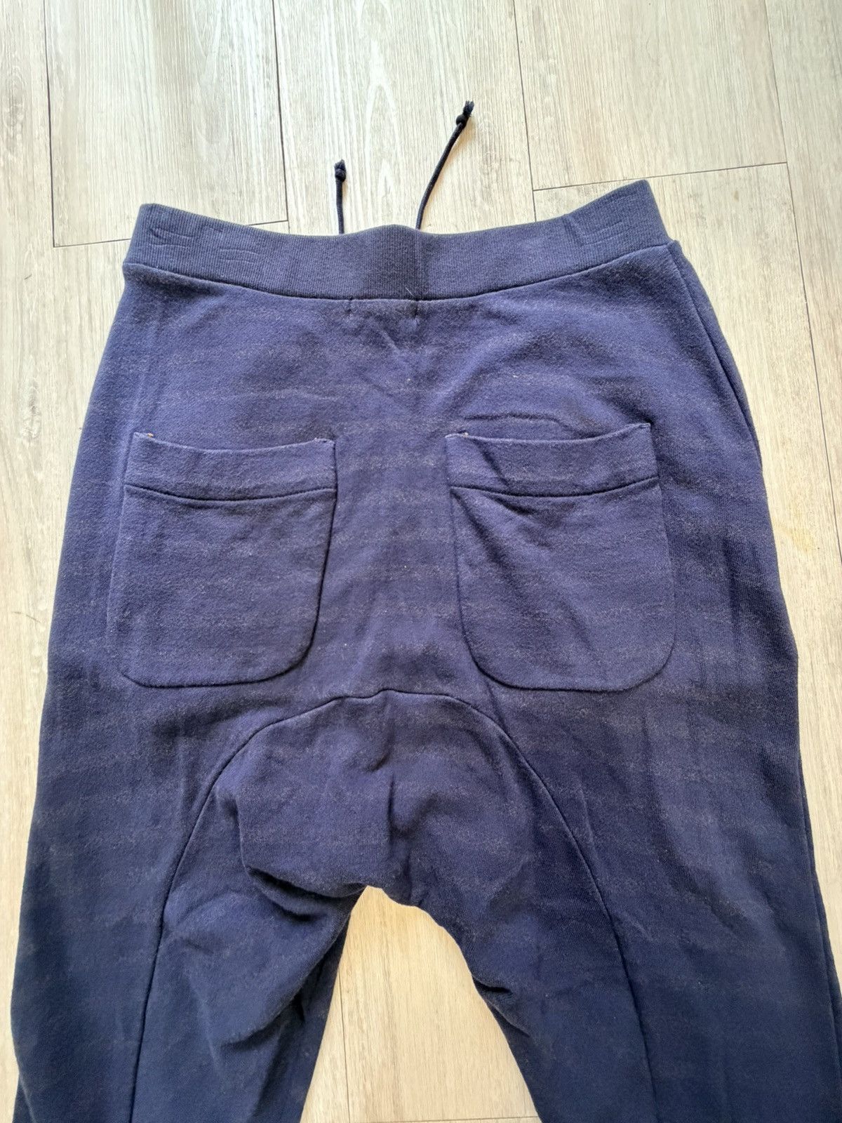 Ne-Net Issey Miyake Né-net "Nya-" Navy Striped Joggers/Sweatpants Size US 34 / EU 50 - 5 Thumbnail