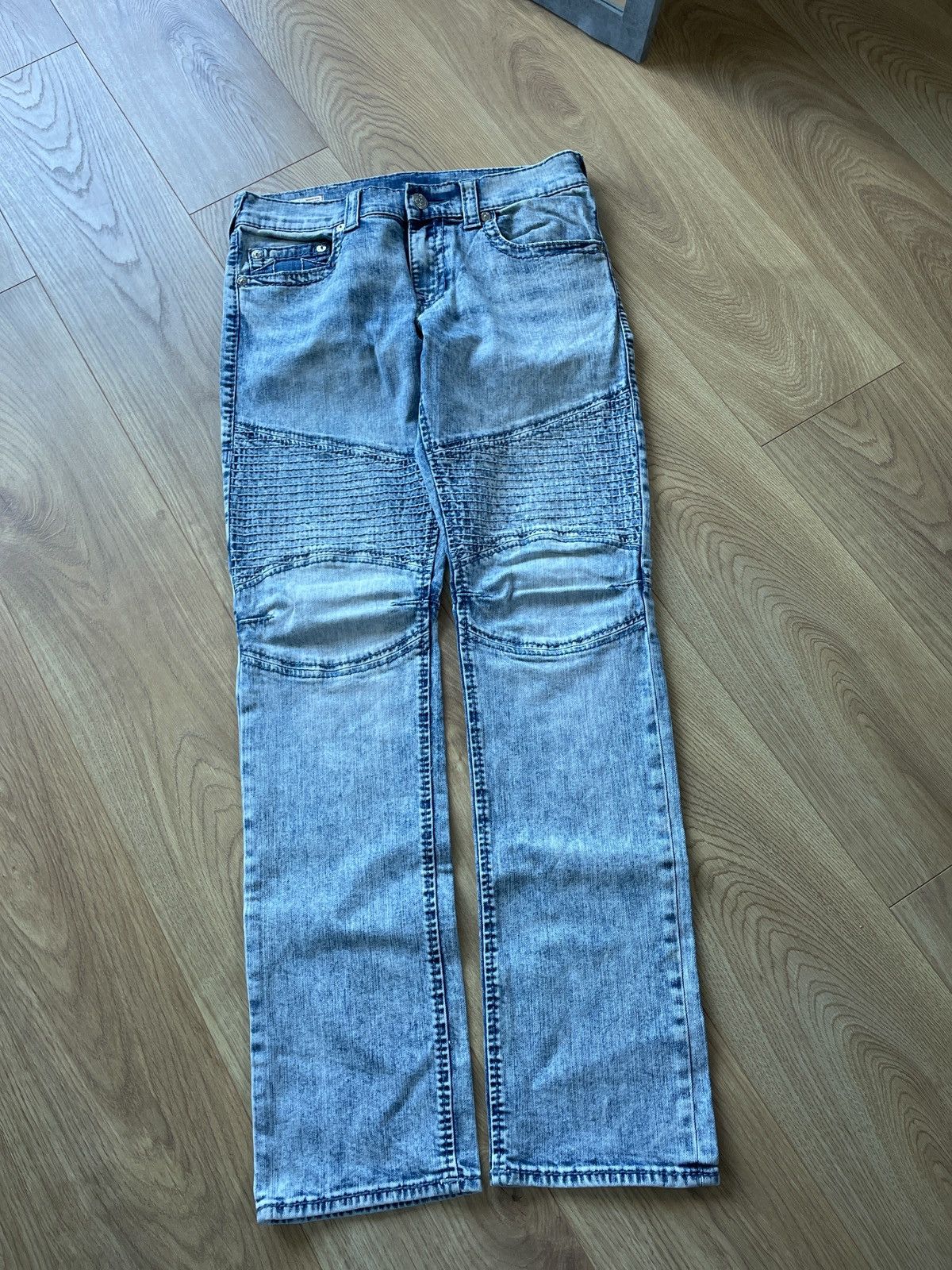 True Religion × Vintage Y2K Vintage TRUE RELIGION GENO Relaxed Slim Denim Pants Size US 32 / EU 48 - 3 Thumbnail