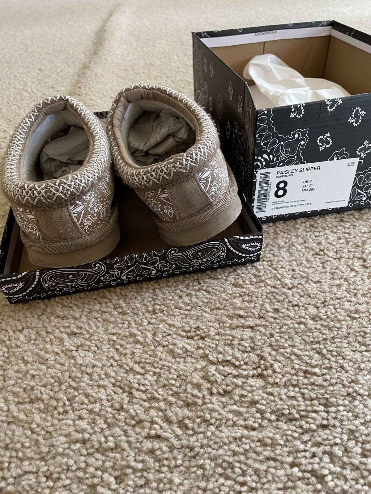 Bravest Studios Authentic Bravest Studios Paisley Slippers size 8 Size US 8 / EU 41 - 9 Thumbnail