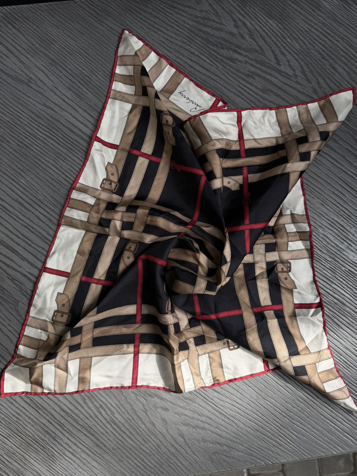 Burberry Burberry silk scarf Size ONE SIZE - 3 Thumbnail