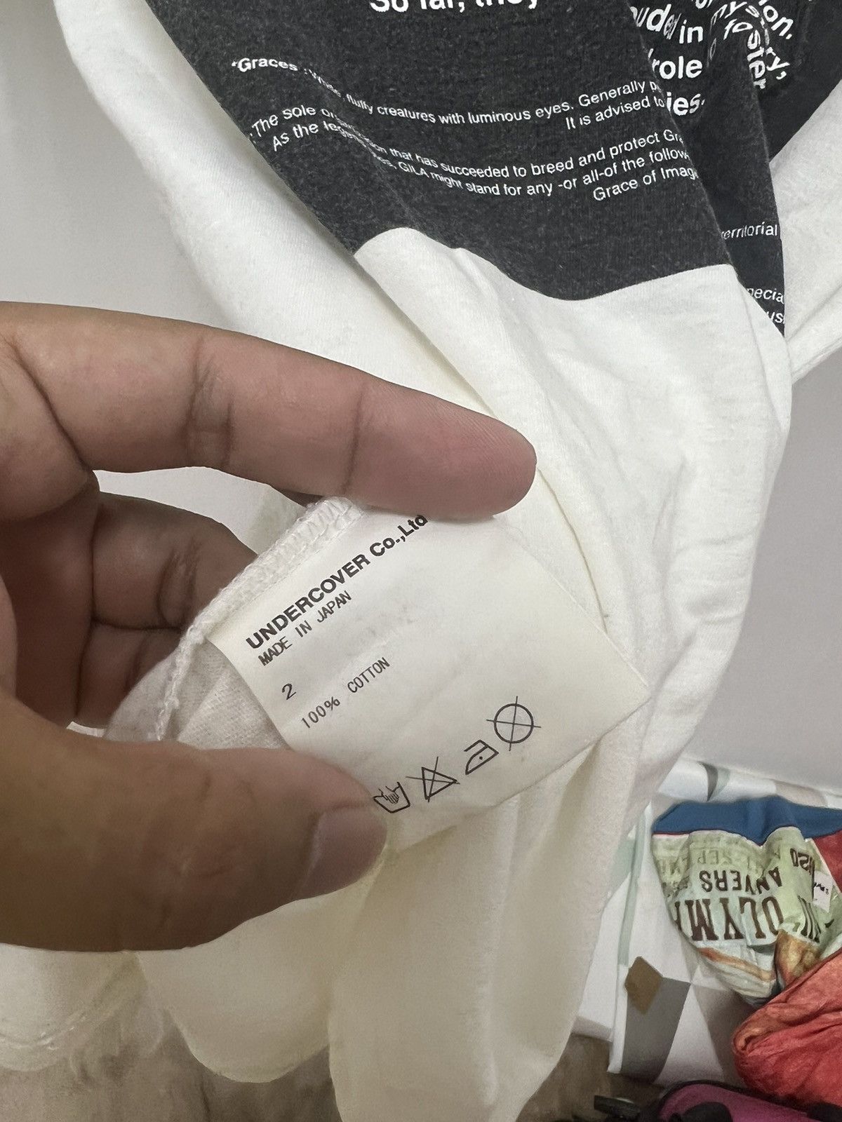 Undercover Undercover Menace Or Not Shirt Made In Japan Size US M / EU 48-50 / 2 - 5 Thumbnail