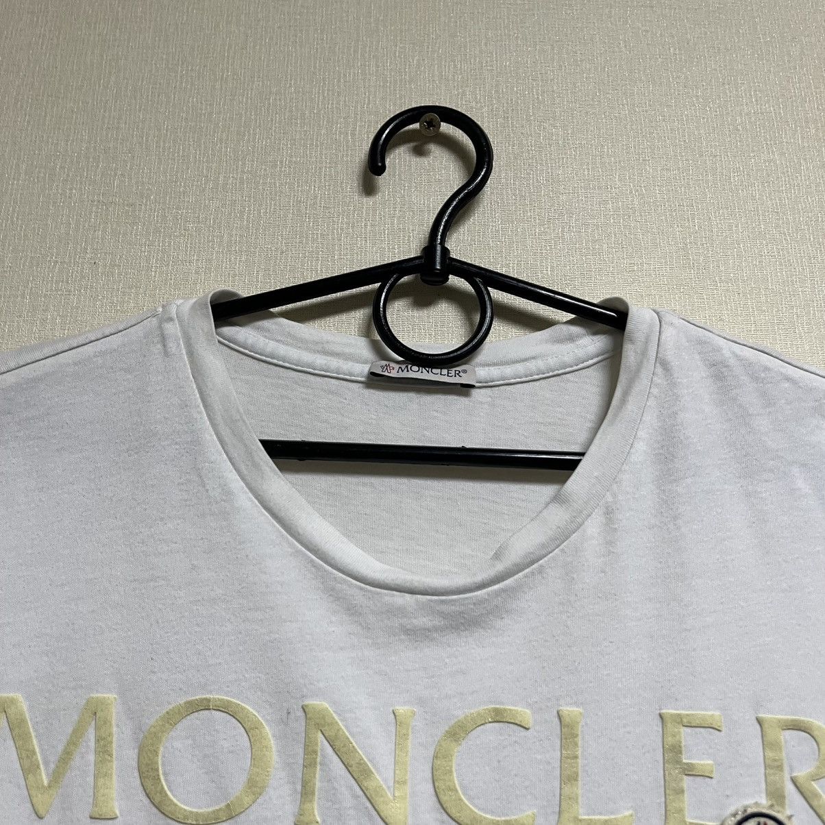 Moncler Moncler T-shirt Big Logo Size US L / EU 52-54 / 3 - 4 Thumbnail