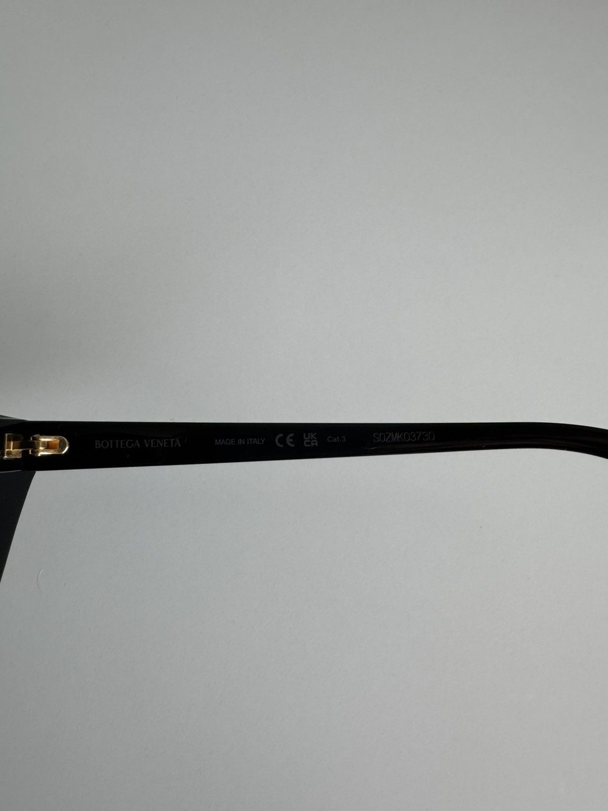 Bottega Veneta BOTTEGA VENETA BLACK SUNGLASSES Size ONE SIZE - 4 Thumbnail