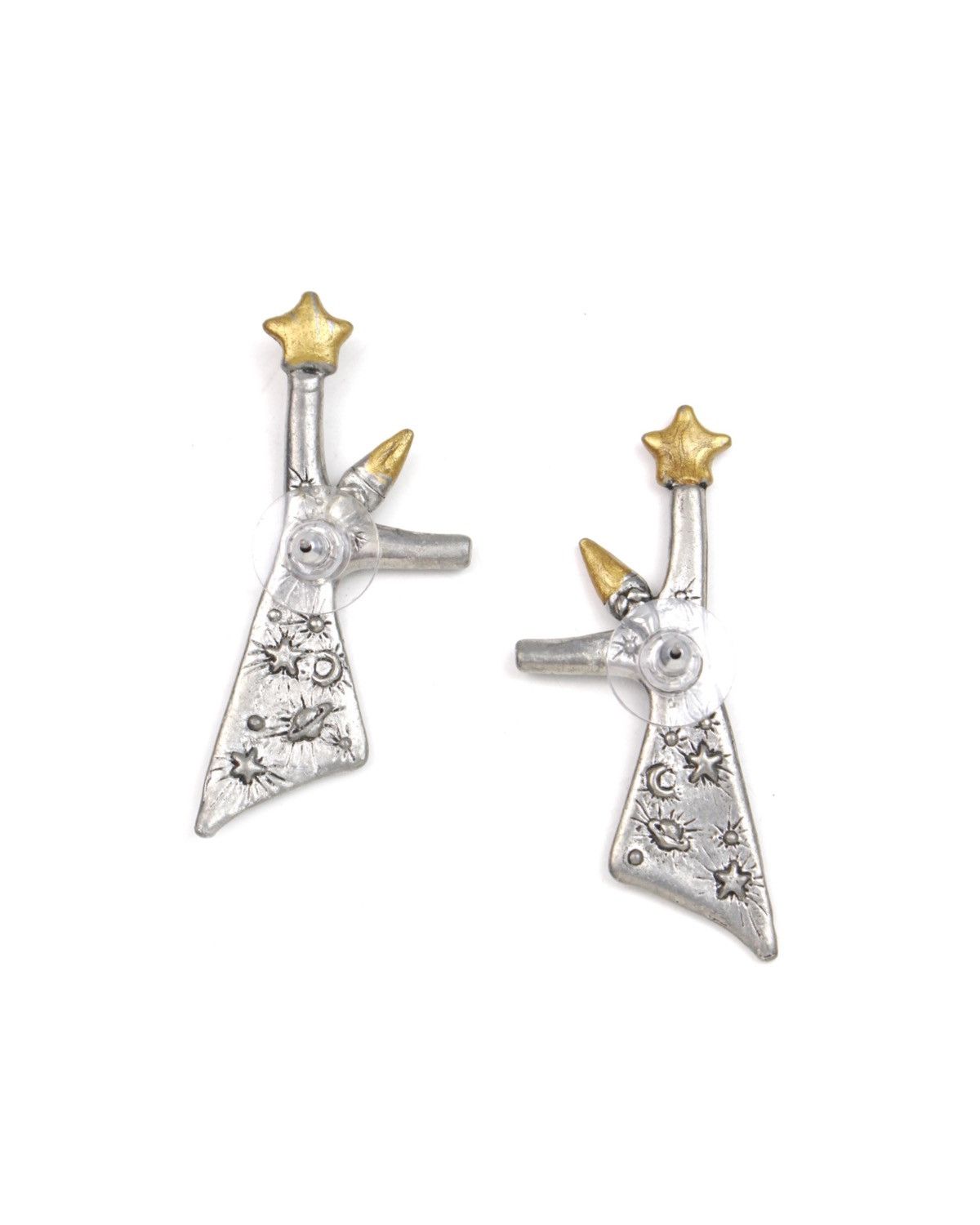 2000S JAPANESE MADE CELESTIAL GIRAFFE STUD EARRINGS