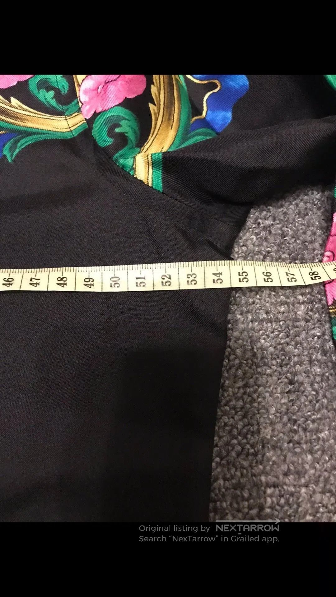 Versace Versace Long-Sleeve Silk Floral Shirt. Size US M / EU 48-50 / 2 - 7 Thumbnail
