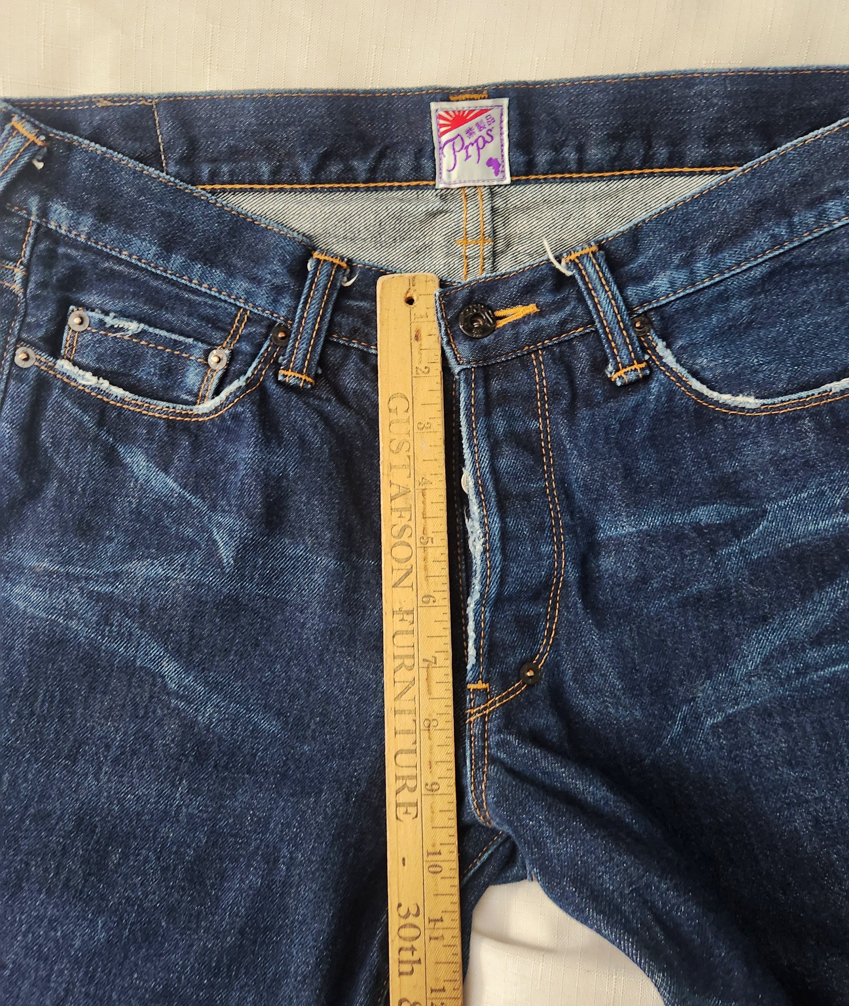 Prps PRPS Limited Edition Rare Japanese Selvedge denim 20 of 109 Size US 31 - 14 Thumbnail