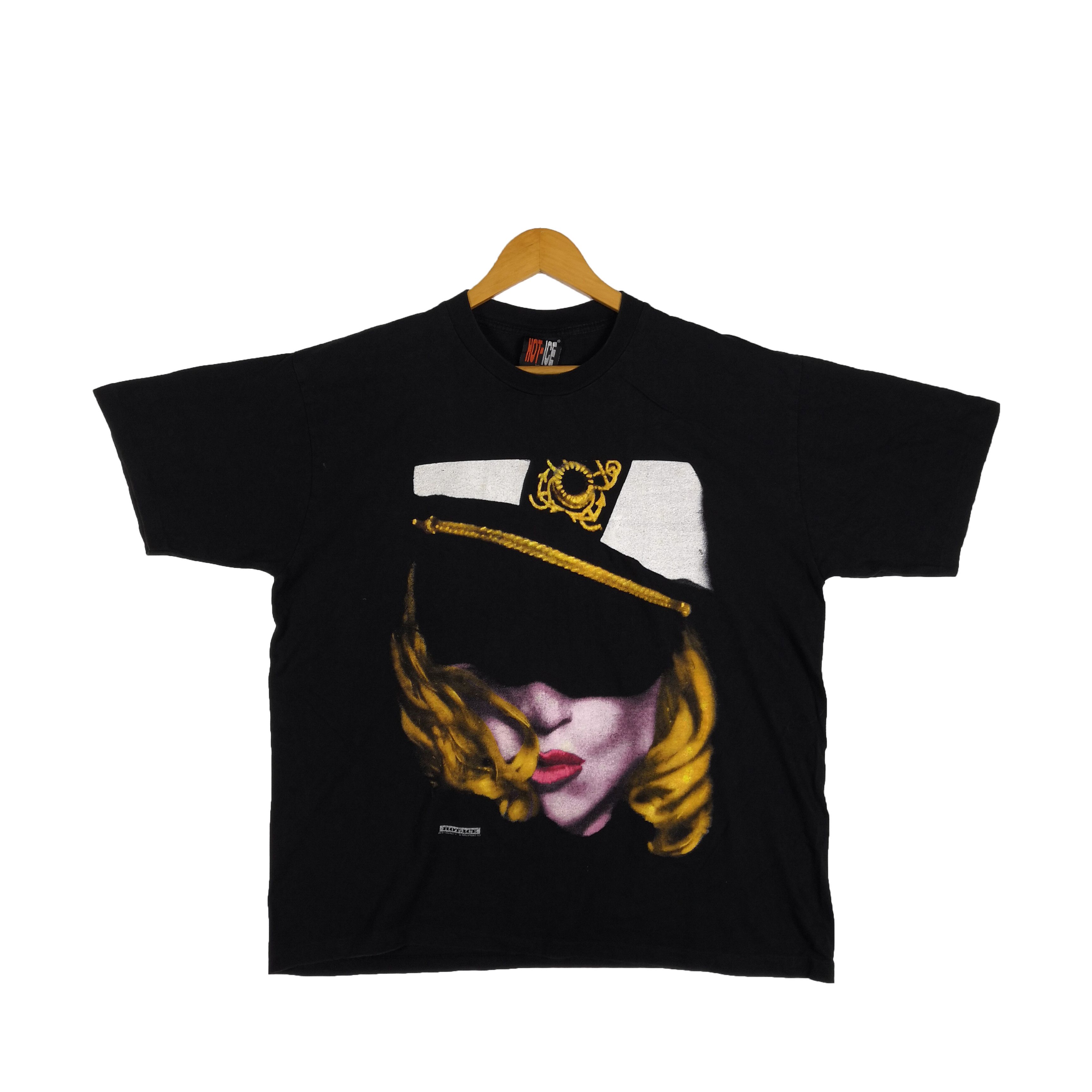 Band Tees Vintage 90s Madonna T-Shirt Sex Bad Girl The Girlie 56789 Size US XL / EU 56 / 4 - 1 Thumbnail