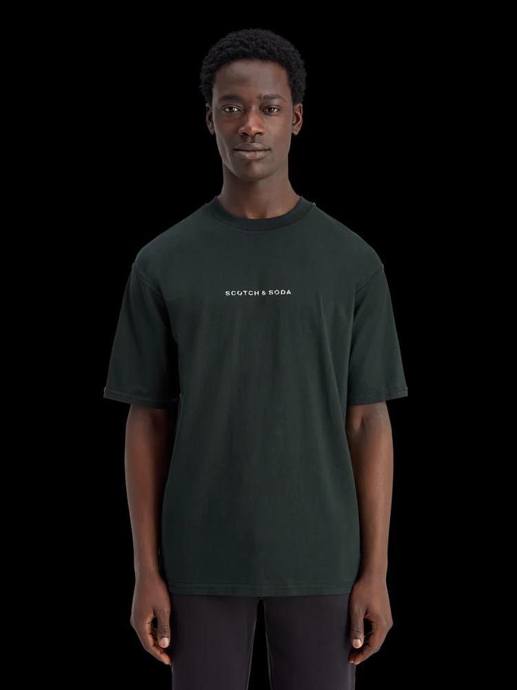 Scotch & Soda Scotch and Soda Green Logo T-Shirt Size US M / EU 48-50 / 2 - 1 Thumbnail