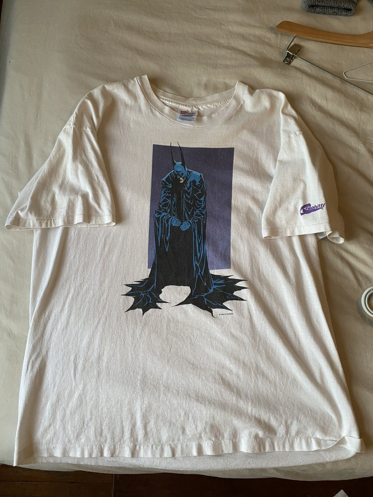 DC Comics Vintage 1994 DC Comics Batman tee XL Size US XL / EU 56 / 4 - 1 Thumbnail