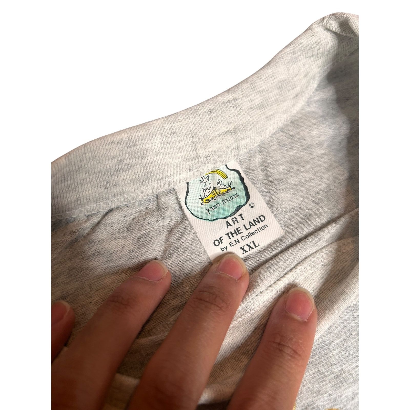 Vintage Vintage Jerusalem Israel Religious Holy Land Dove T-Shirt Size US XXL / EU 58 / 5 - 4 Thumbnail