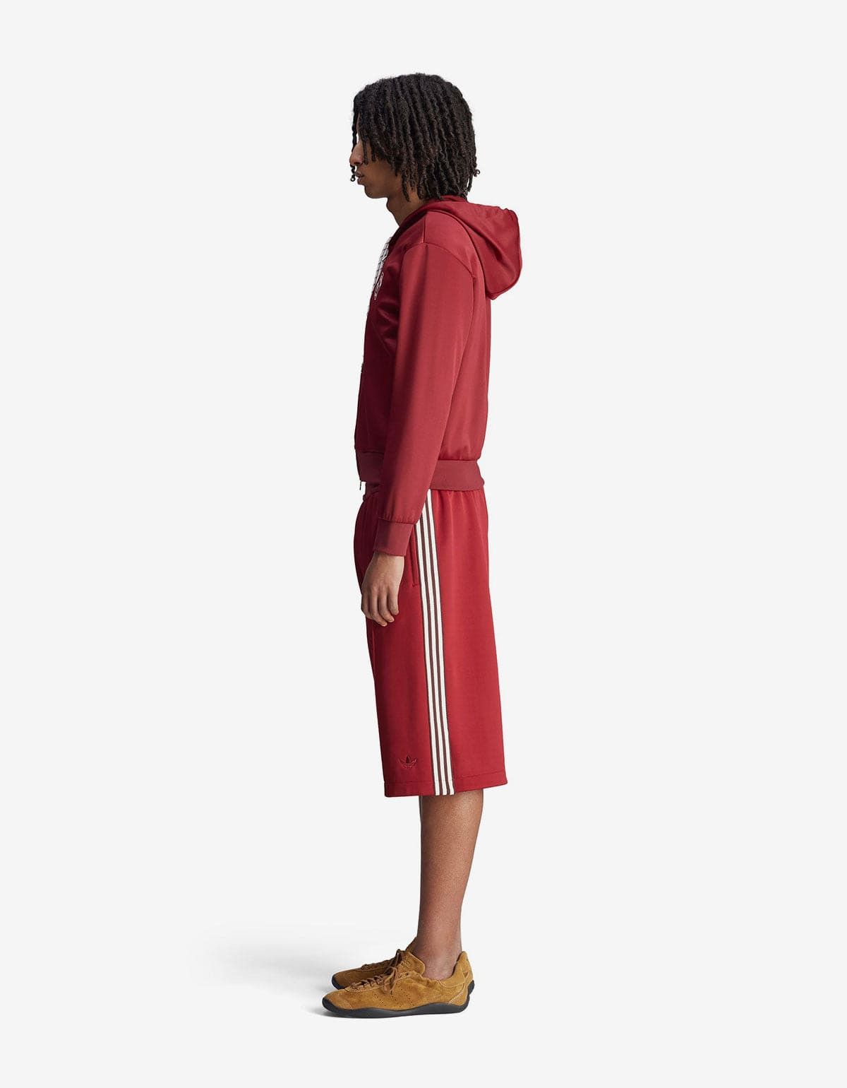 Adidas Wales Bonner x Adidas Collegiate Burgundy Track Hoodie Size US S / EU 44-46 / 1 - 6 Thumbnail