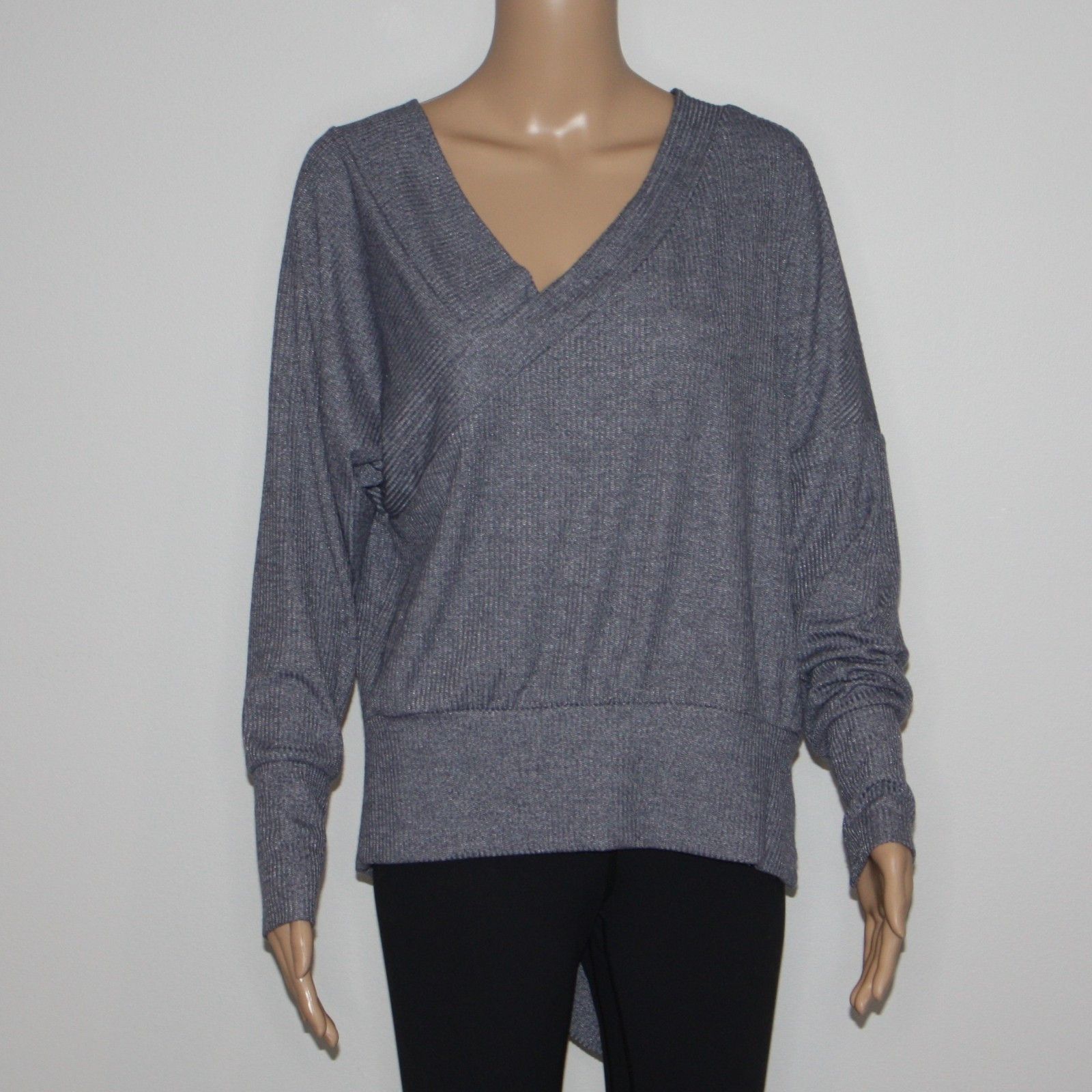 Other Stella & Dot The Double V Sweater in Chambray Blue Colorway Size M / US 6-8 / IT 42-44 - 6 Thumbnail