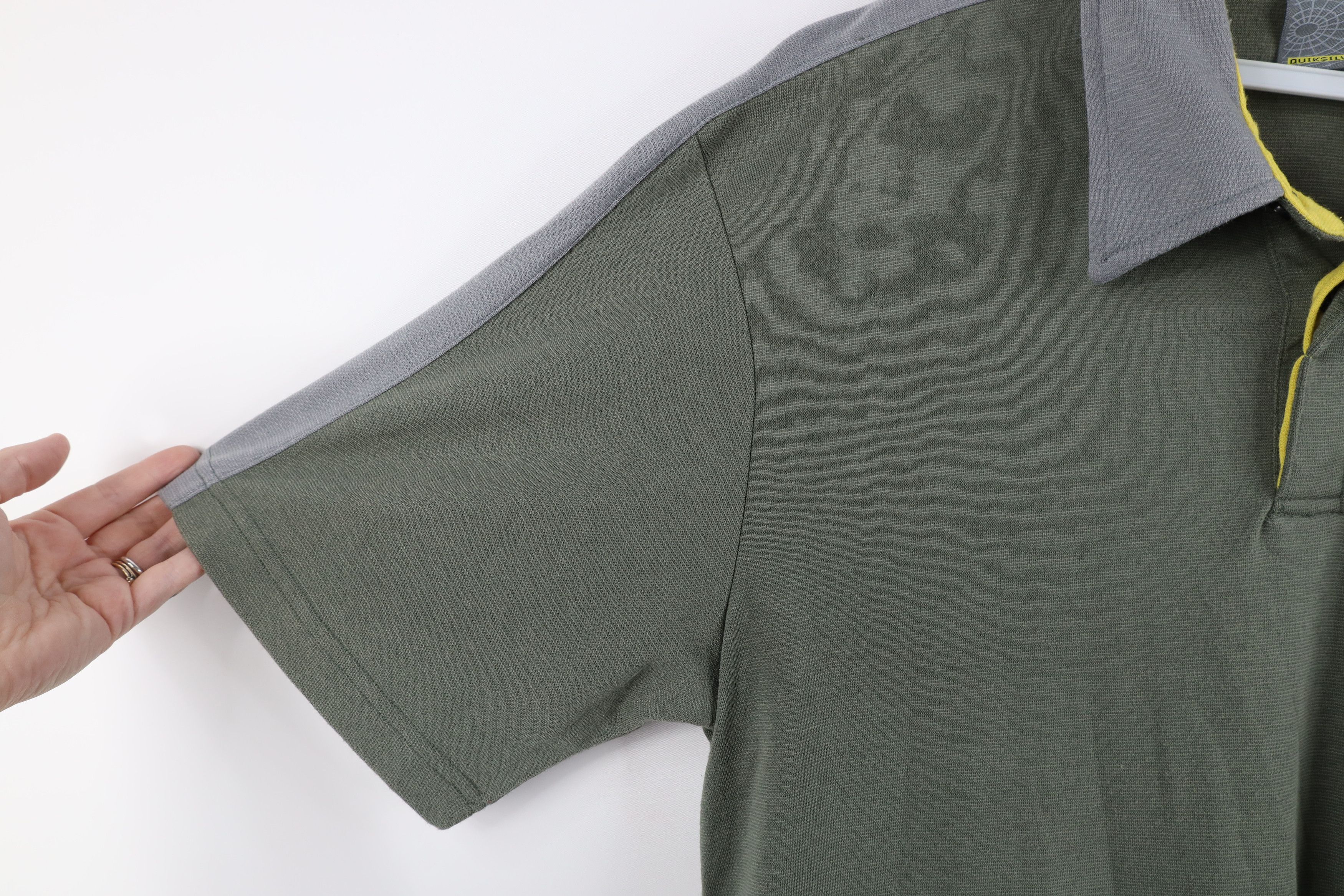 Quiksilver Vintage 90s Y2K Quiksilver Surfing Knit Collared Polo Shirt Size US L / EU 52-54 / 3 - 10 Thumbnail