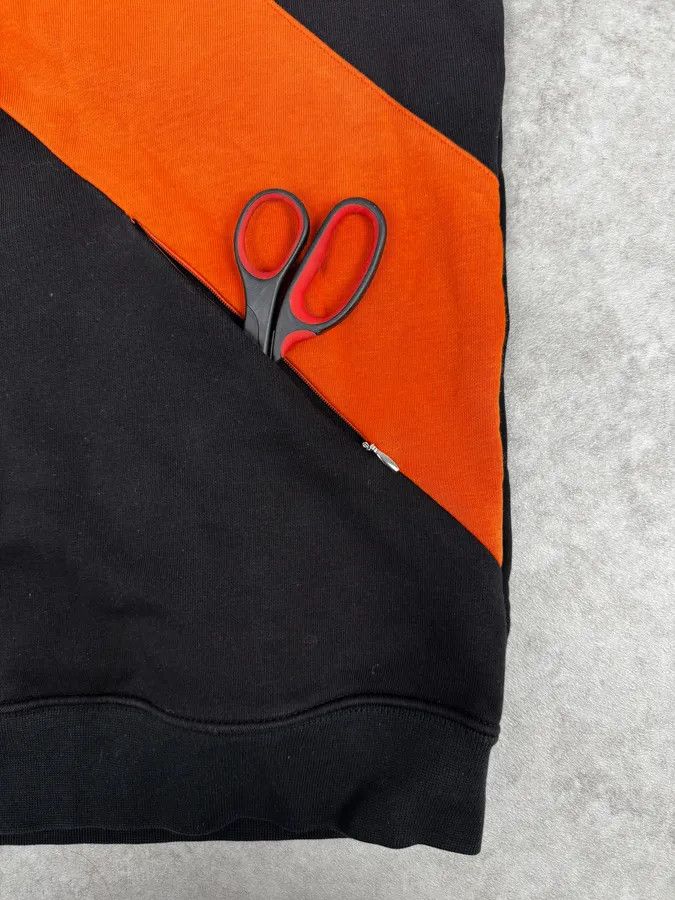 Dirk Bikkembergs 2010s Bikkembergs X Orange Black Hoodie Size US M / EU 48-50 / 2 - 7 Thumbnail