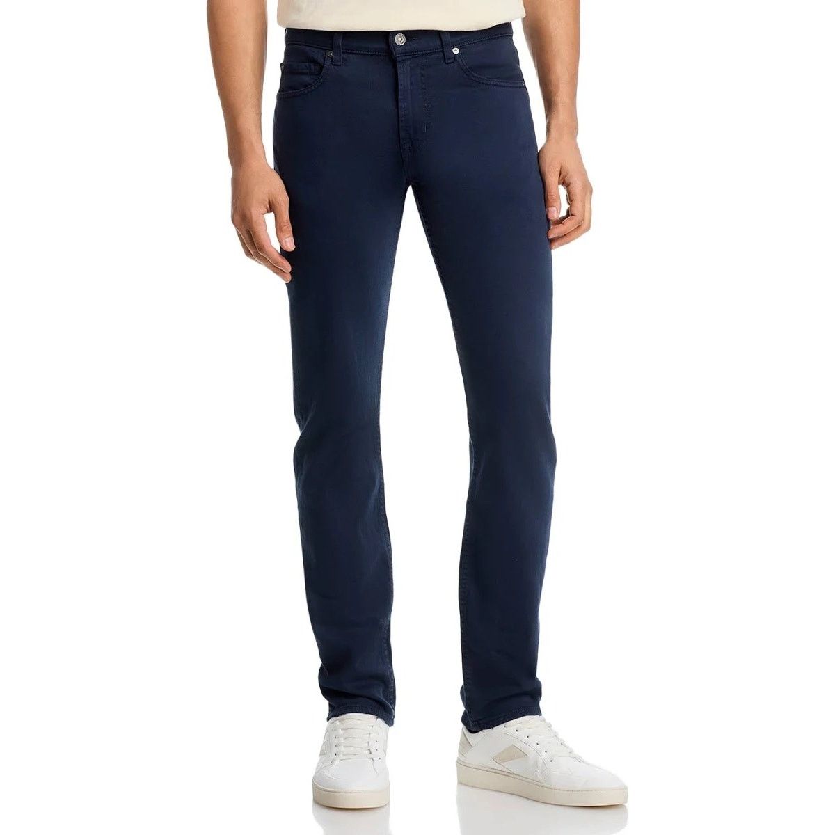 7 For All Mankind 7 For All Mankind Slimmy Key Slim Straight Leg Jeans Mens Size US 31 - 1 Thumbnail