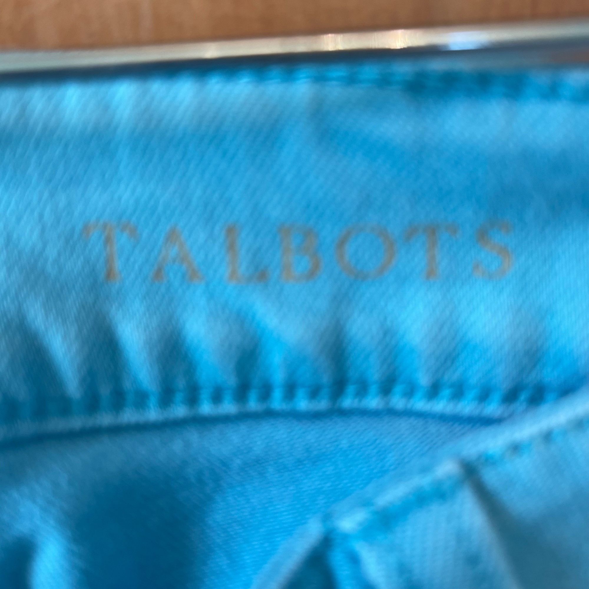 Talbots Talbots Heritage Ankle Jeans Women's 10 Turquoise Stretch Size 30" / US 8 / IT 44 - 6 Thumbnail