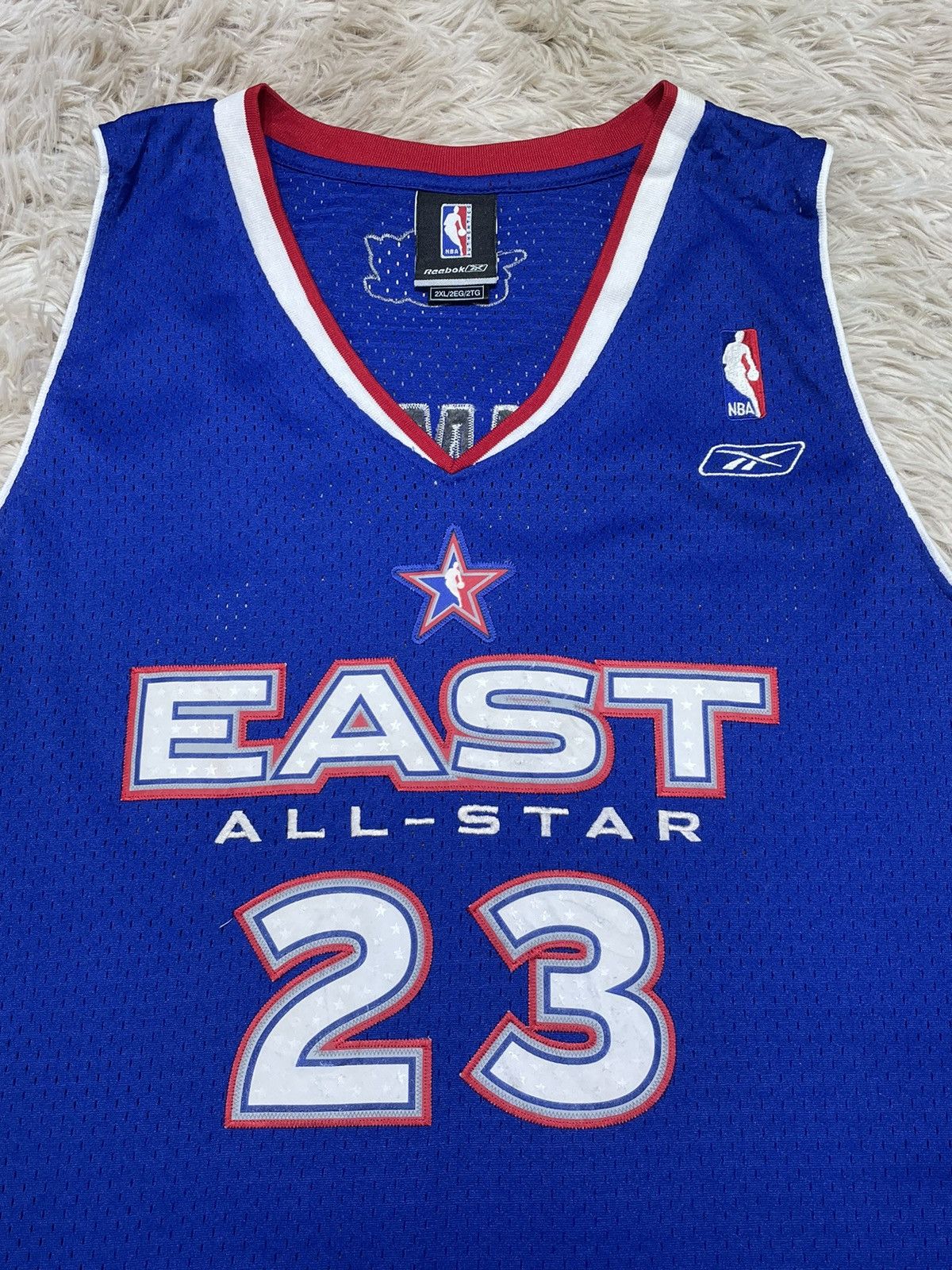 NBA × Reebok East All Star Reebok Jersey Lebron James 2XL Size US XXL / EU 58 / 5 - 2 Thumbnail