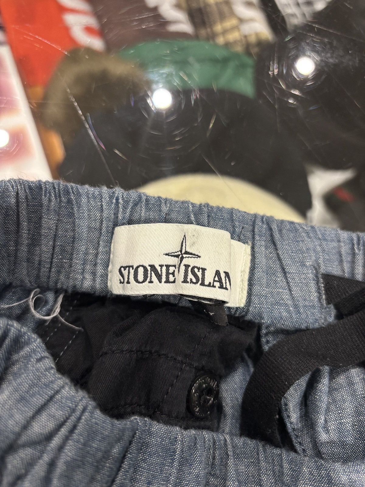 Stone Island Stone Island Cotton Cargo Pants Blue Size: 28 Size US 28 / EU 44 - 4 Thumbnail