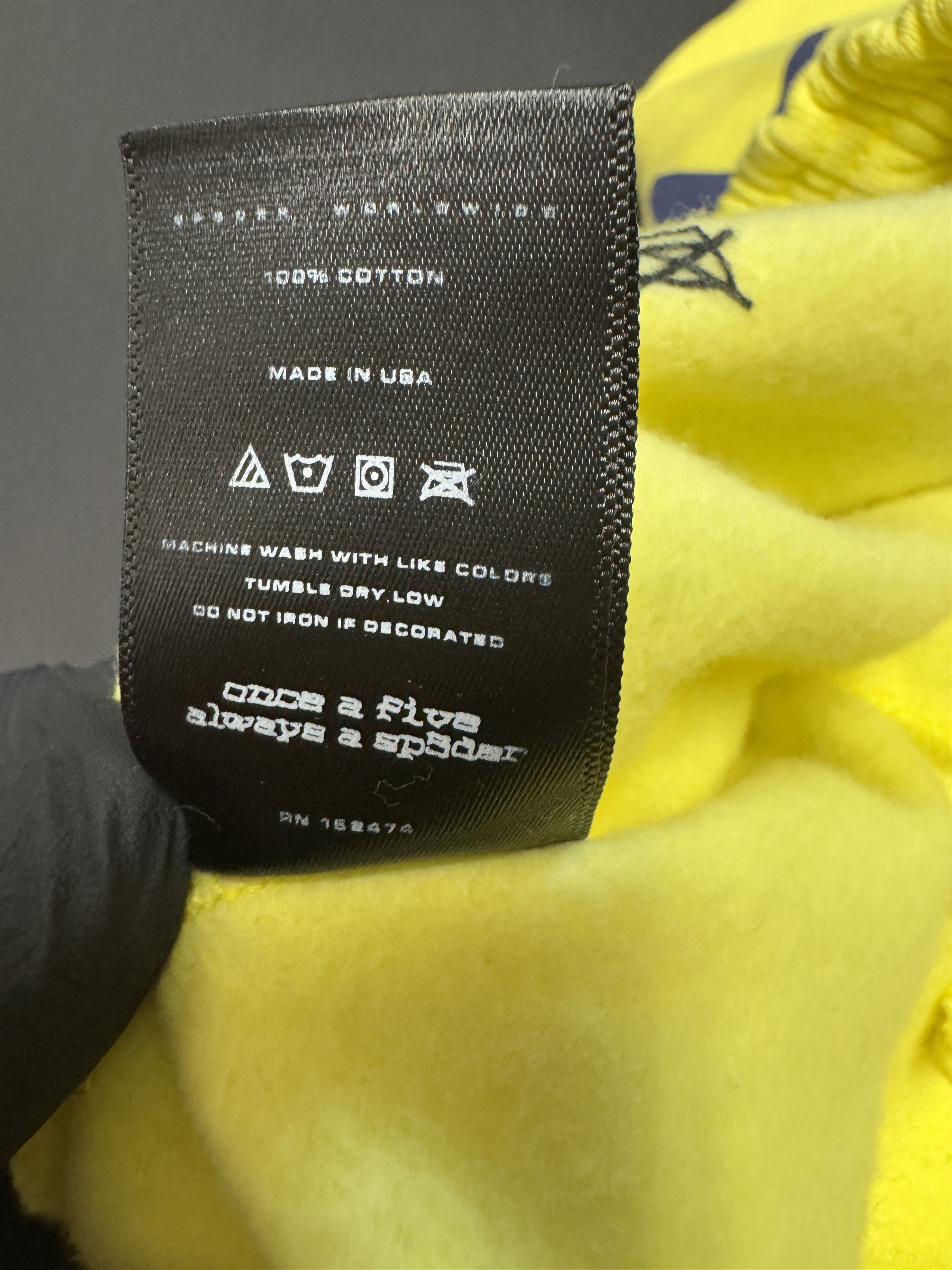 Sp5der Sp5der 5star Sweatpants Yellow Size US 30 / EU 46 - 4 Thumbnail