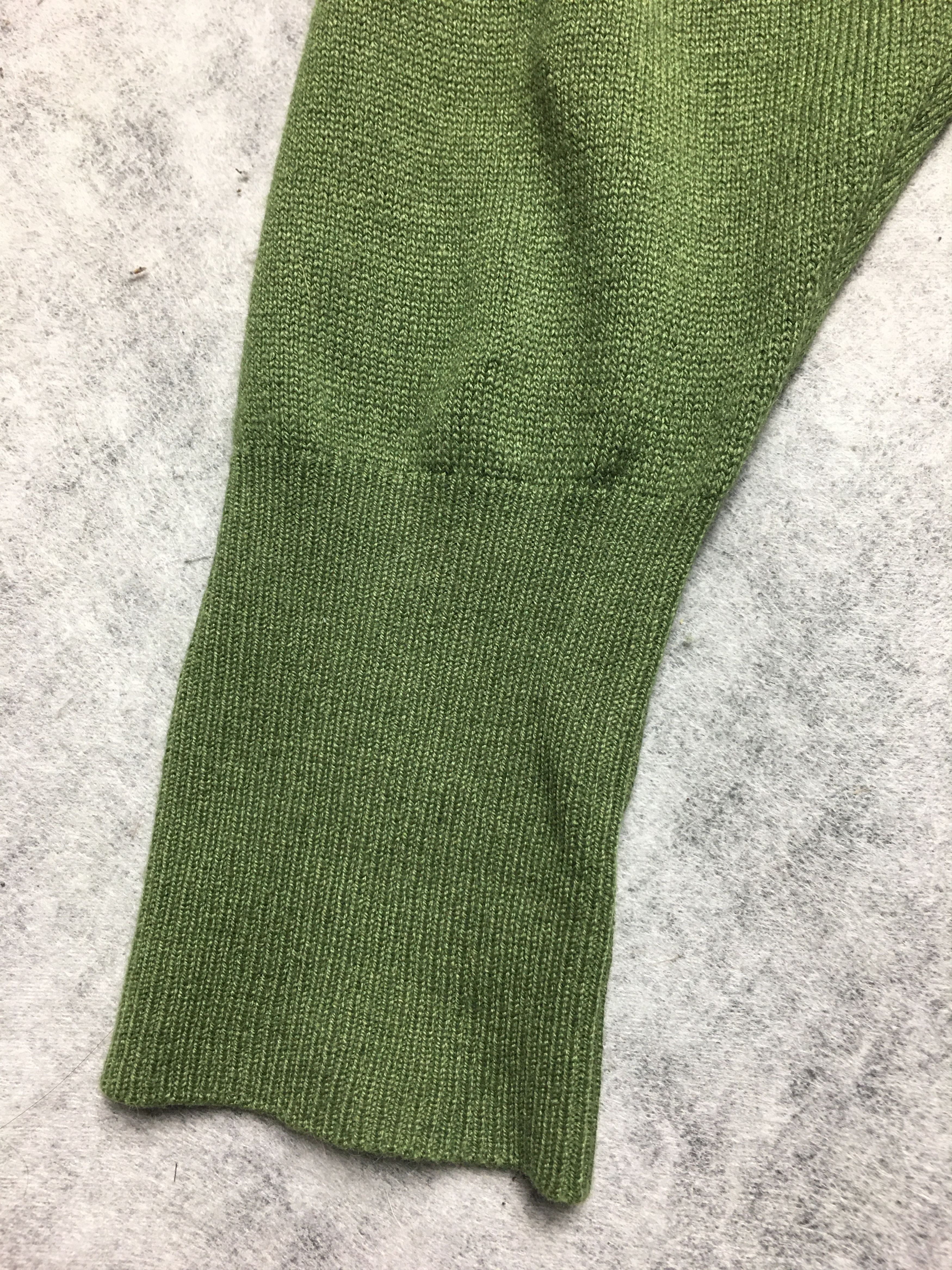 Vintage LUNARIA Cashmere by Nino Virgili Vintage Green Sweater IT 38 Size XS / US 0-2 / IT 36-38 - 7 Thumbnail