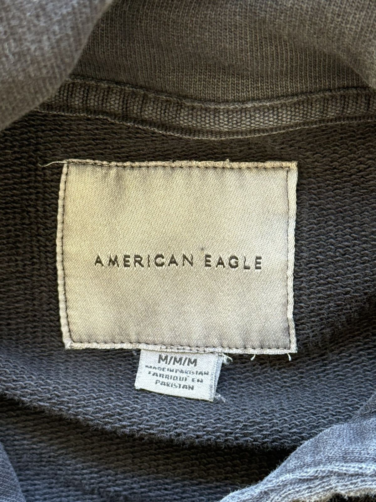 American Eagle Outfitters Y2K Retro Vintage American Eagle USA Black Hoodie Sweatshirt Size US M / EU 48-50 / 2 - 6 Thumbnail