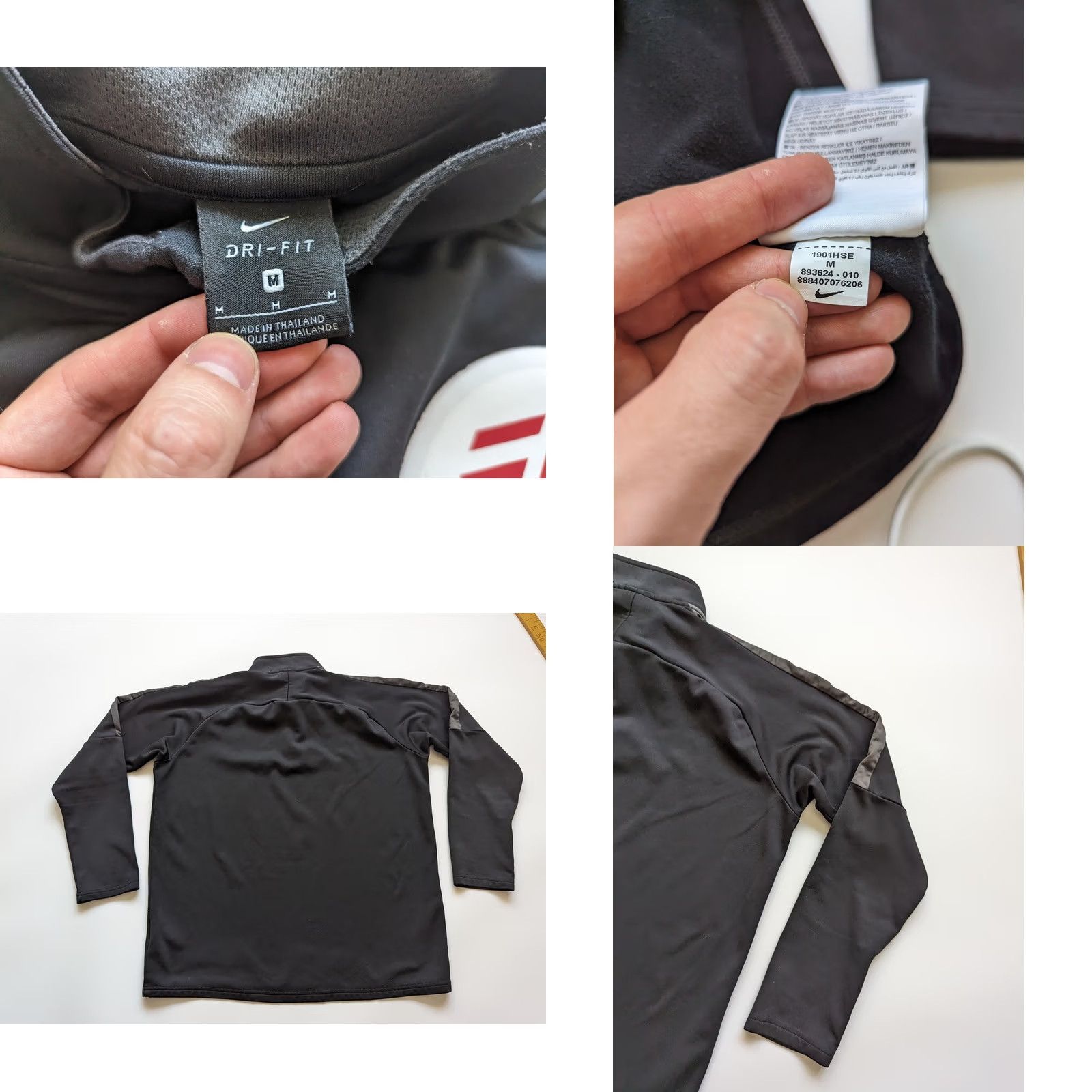 Nike Nike EA Sports Referee Training Top Shirt M Black Mens Size US M / EU 48-50 / 2 - 8 Thumbnail