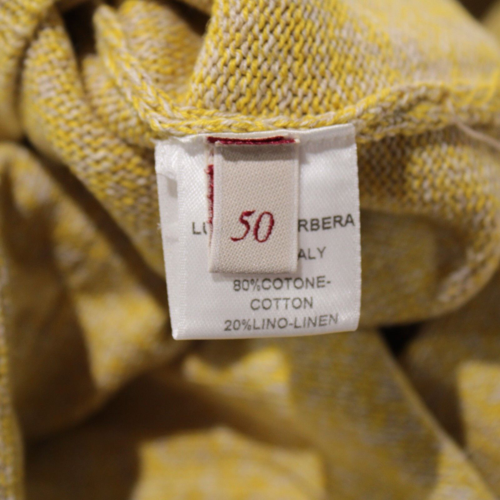 Luciano Barbera Luciano Barbera Sweater Size US M in Yellow Size US M / EU 48-50 / 2 - 8 Thumbnail