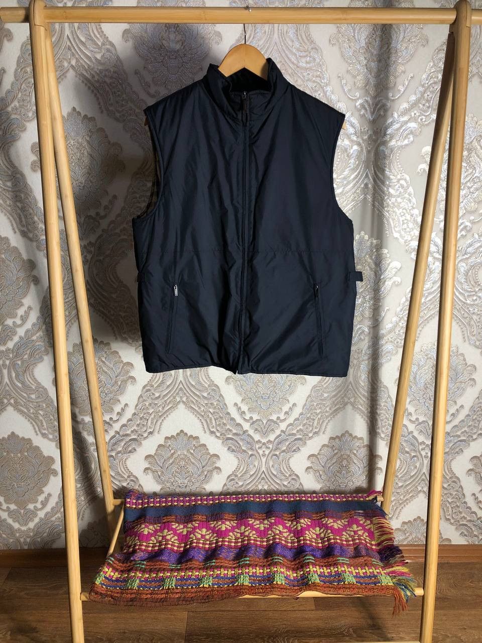 Burberry × Vintage VERY RARE BURBERRY MONOGRAM VESTS DOWN JAKCET DESIGNER DELUX Size US M / EU 48-50 / 2 - 2 Thumbnail