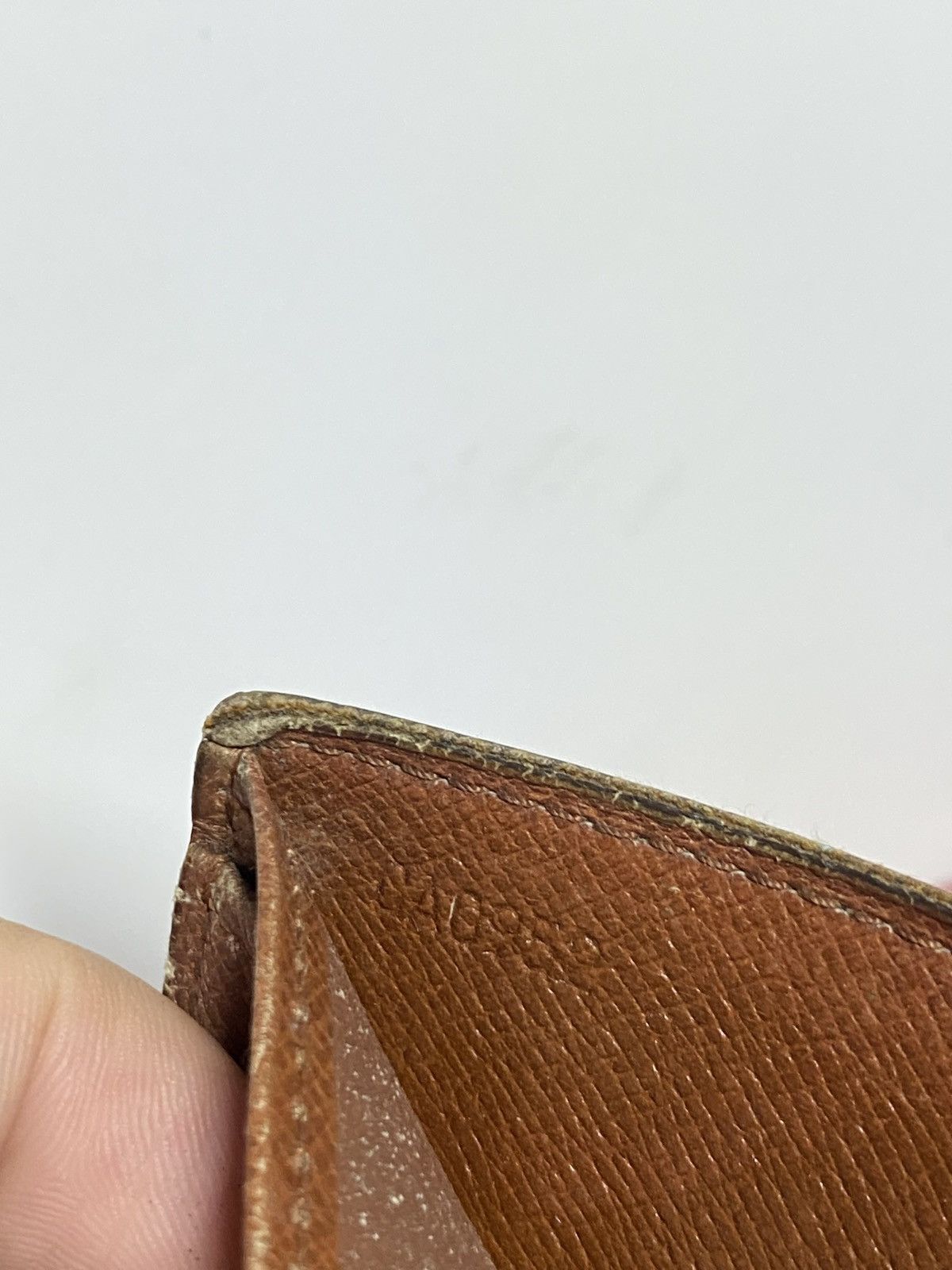 Louis Vuitton Monogram Brown Leather Bifold Wallet Preowned