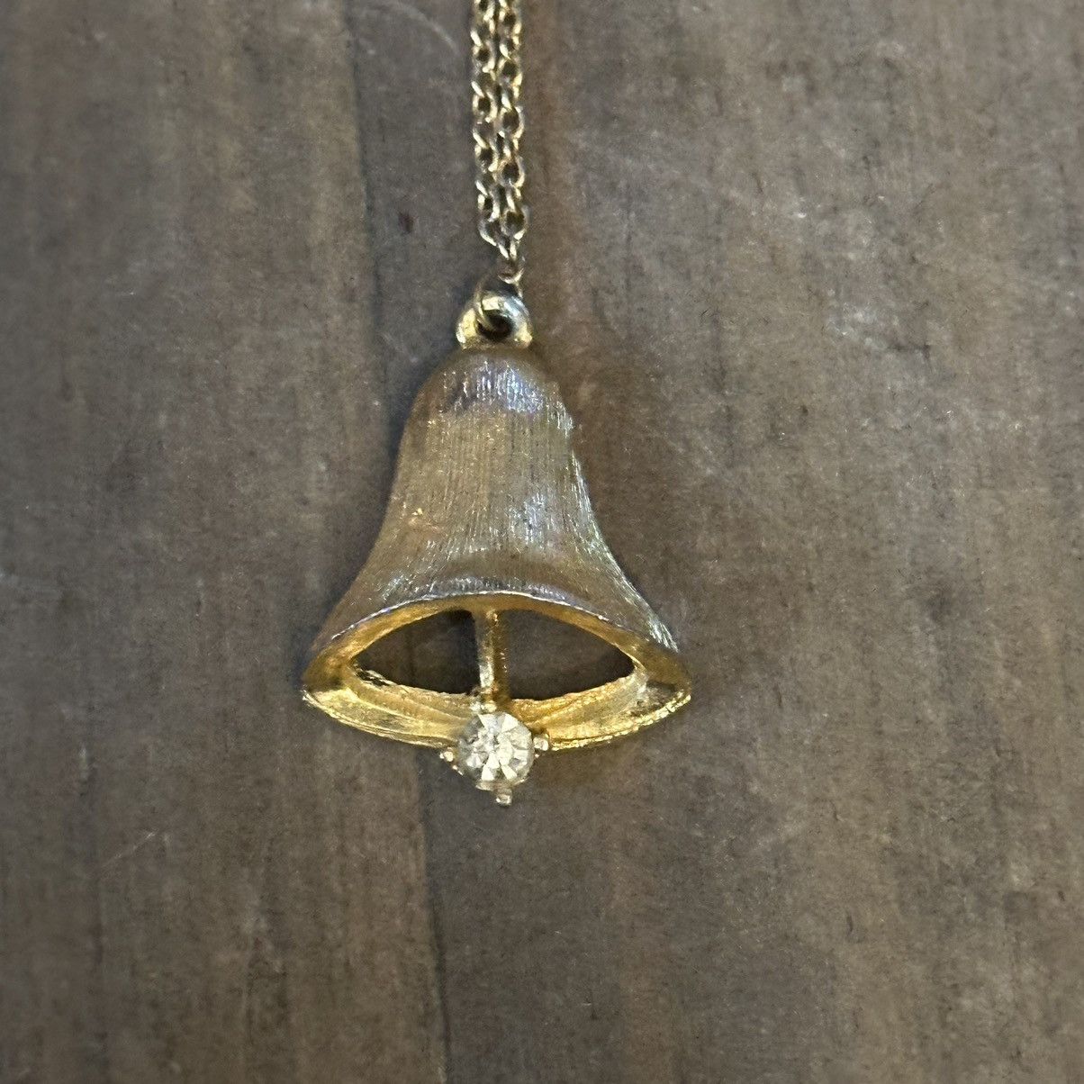 Vintage Vintage bell pendant necklace Size ONE SIZE - 2 Thumbnail