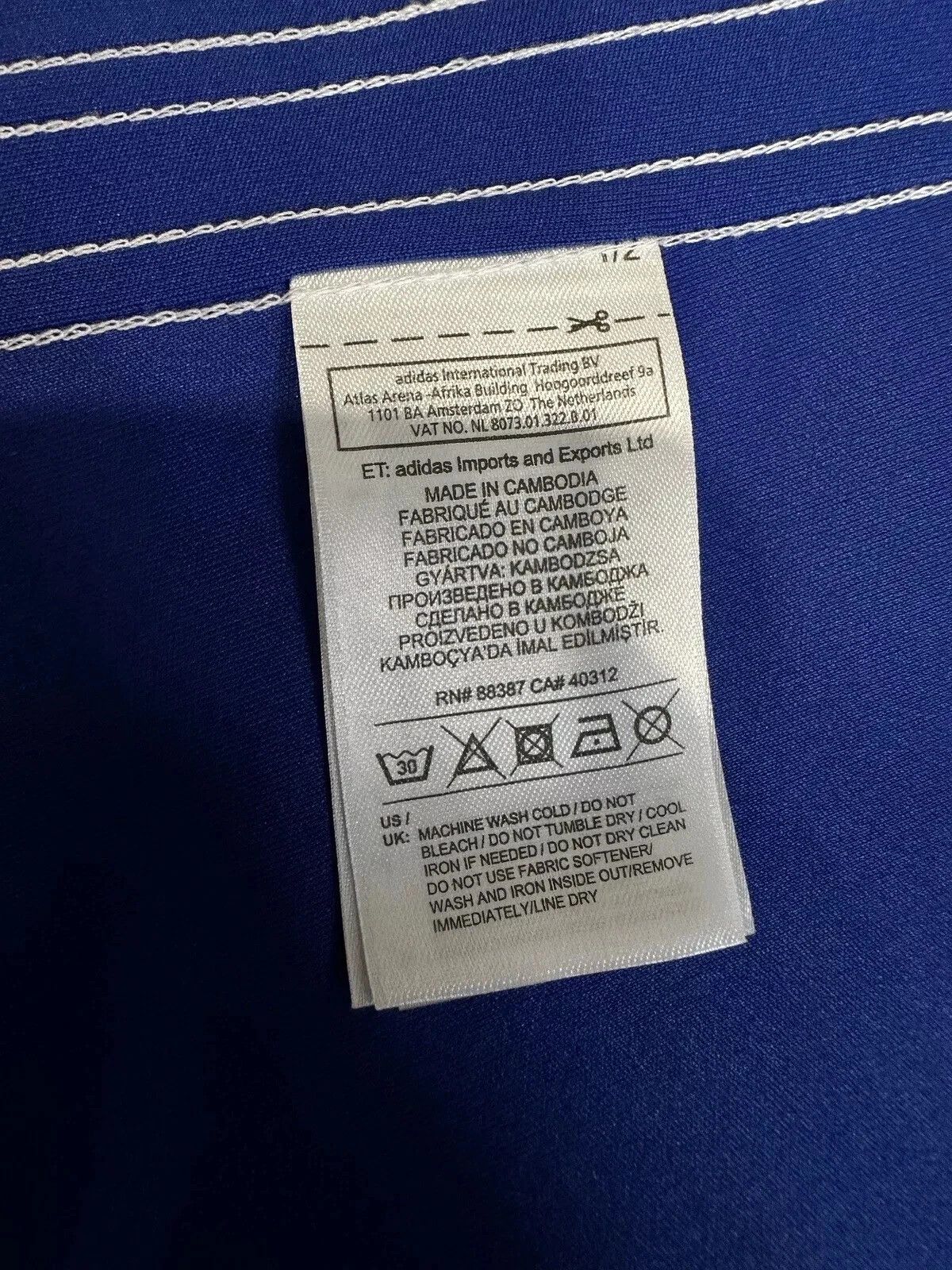 Adidas FC CHELSEA 2016 2017 HOME JERSEY SHIRT SOCCER FOOTBALL MENS Size US S / EU 44-46 / 1 - 10 Thumbnail