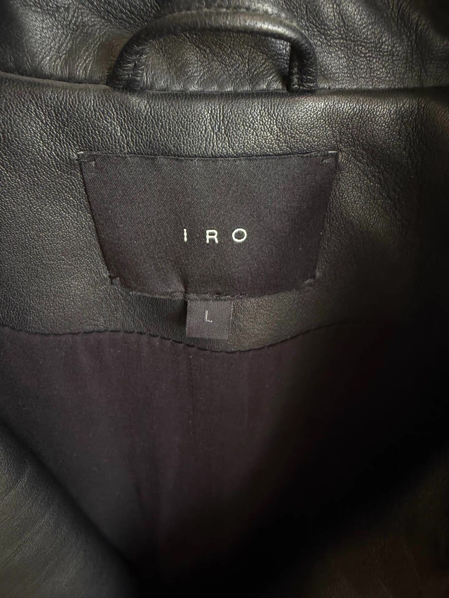 Iro IRO Sheepskin Biker Jacket Q17 Size US L / EU 52-54 / 3 - 4 Thumbnail