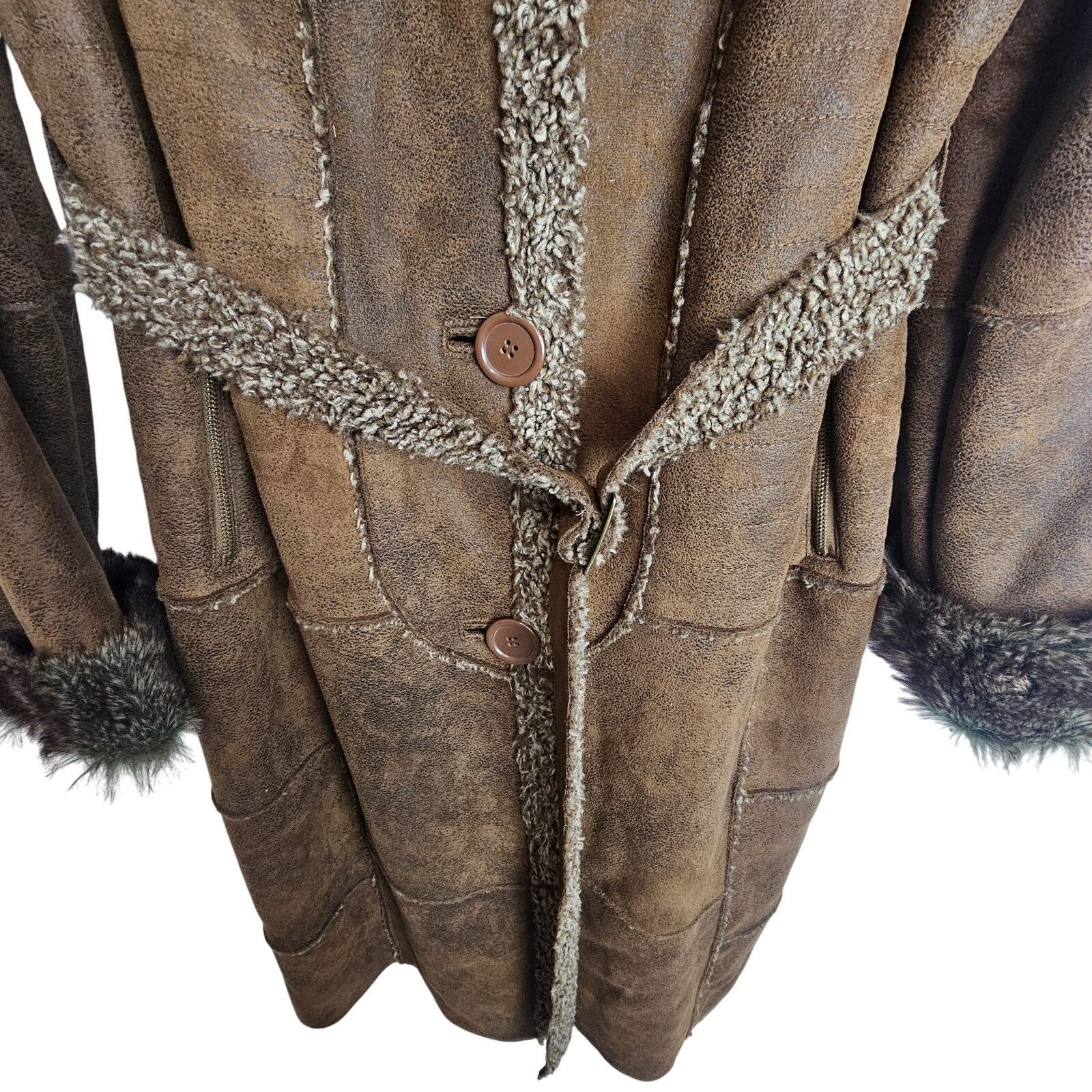 Tribal Streetwear Tribal Womens Penny Lane Coat Afghan Jacket Hippie Y2K Boho Size XL / US 12-14 / IT 48-50 - 3 Thumbnail