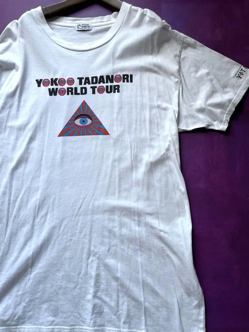 Hysteric Glamour HYSTERIC GLAMOUR YOKOO TADANORI WORLD TOUR T-Shirt White Size ONE SIZE - 6 Thumbnail