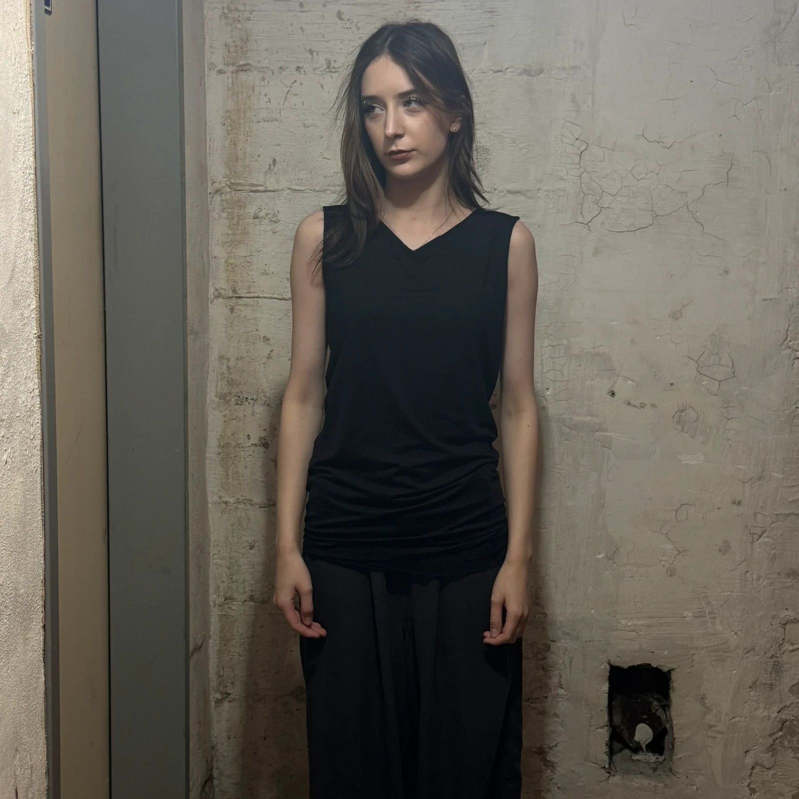 Marithe + Francois Girbaud Marithe François Girbaud double layered top Size S / US 4 / IT 40 - 2 Thumbnail