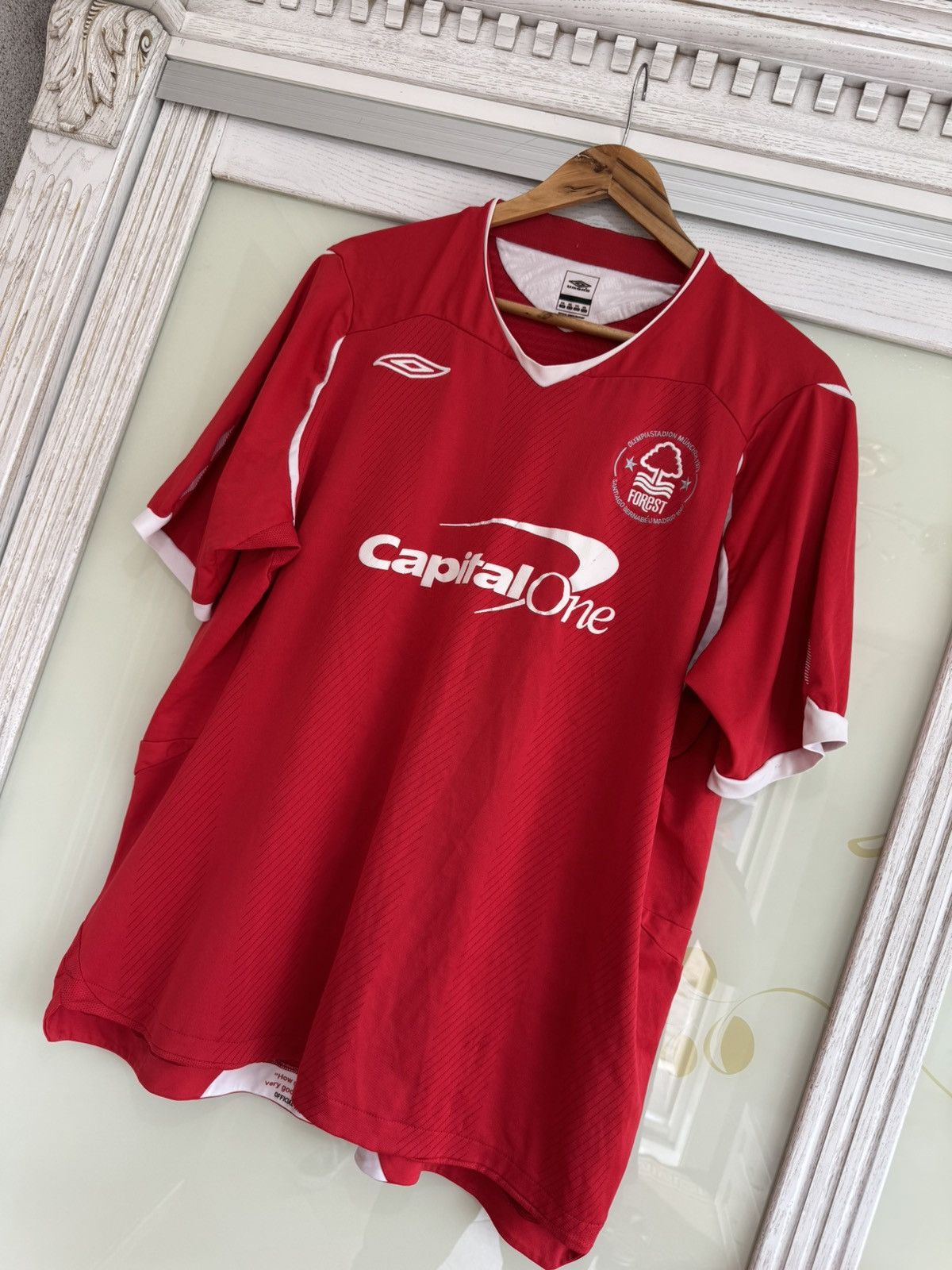 Umbro × Vintage Vintage Nottingham Forest 2008-2009 Home Soccer Jersey Kit Size US XXL / EU 58 / 5 - 3 Thumbnail