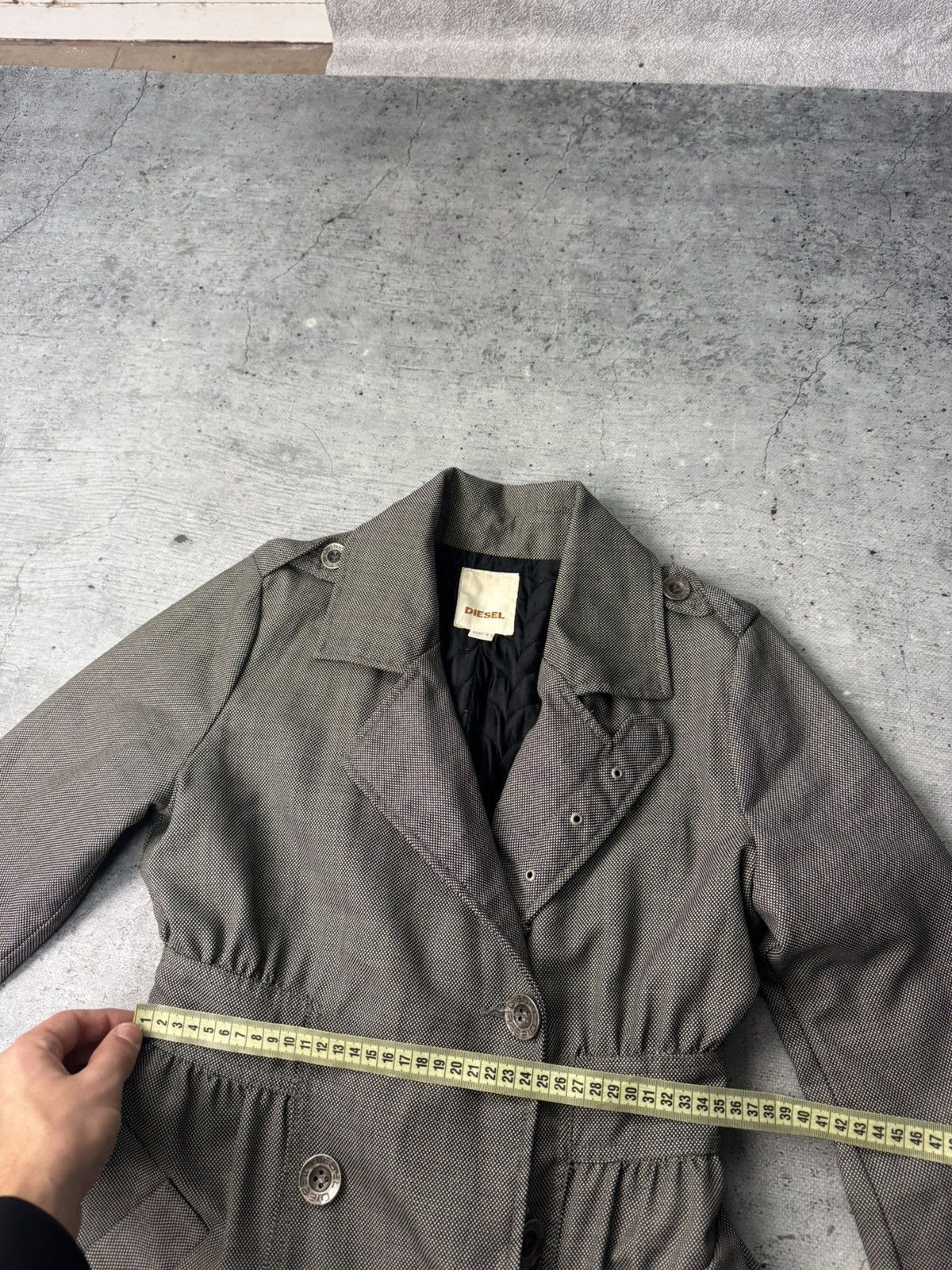 Diesel Diesel Coat Jacket Vintage Y2k Rare Size S / US 4 / IT 40 - 11 Thumbnail