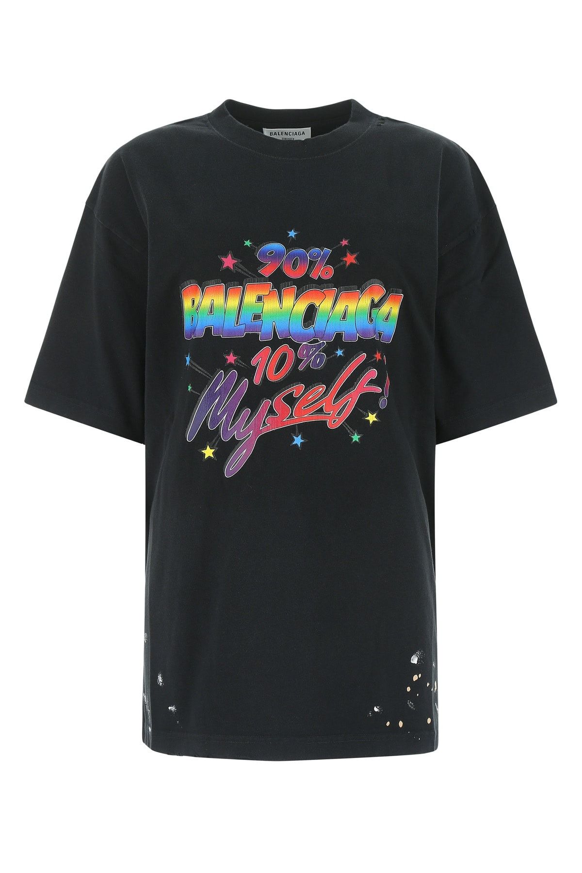 image of Balenciaga T-Shirt in Mixed Colours, Women's (Size 2XS)