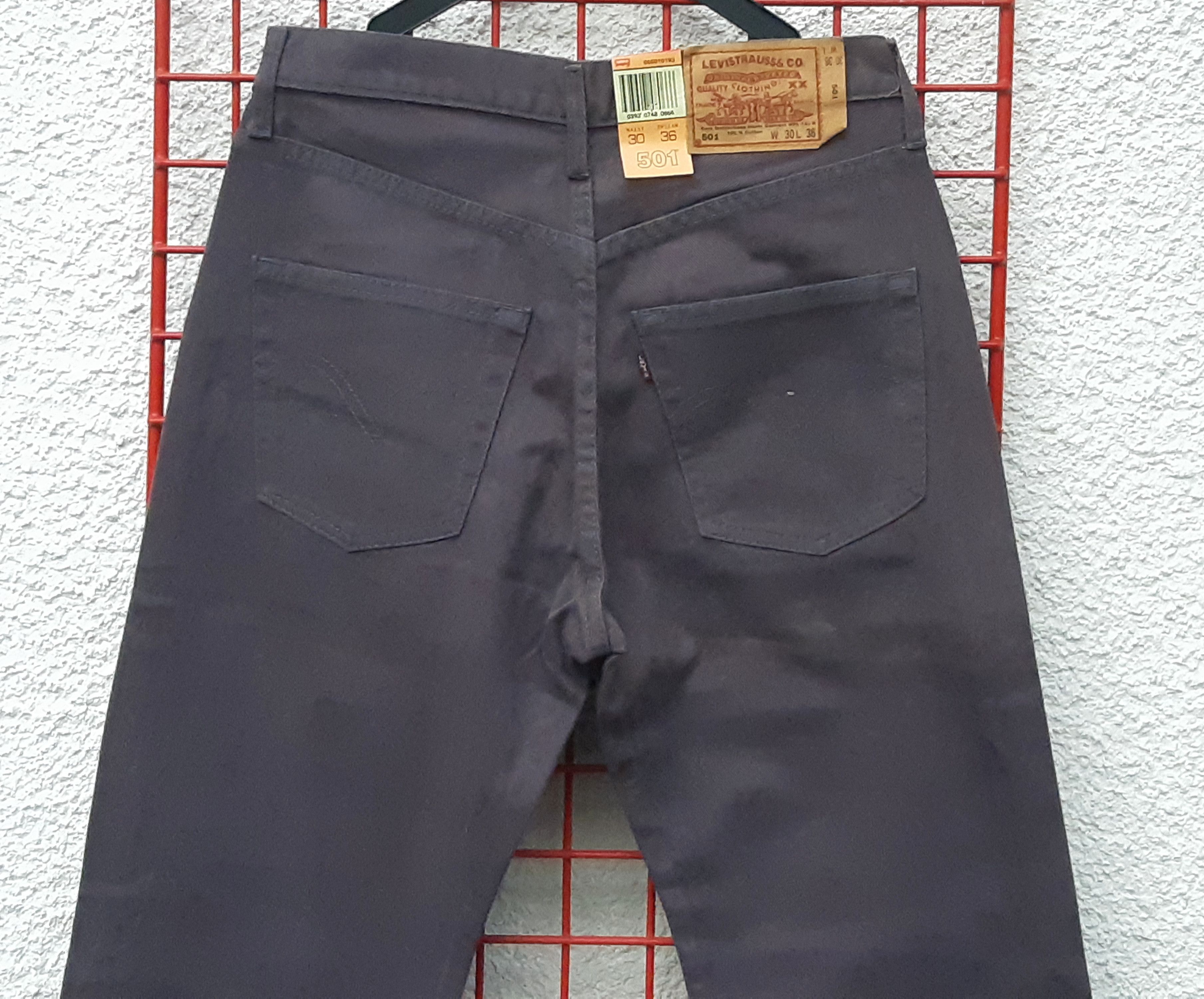 Levi's Vintage 90s LEVIS 501 Jeans USA size W30 L36 NWT Size 30" / US 8 / IT 44 - 3 Thumbnail