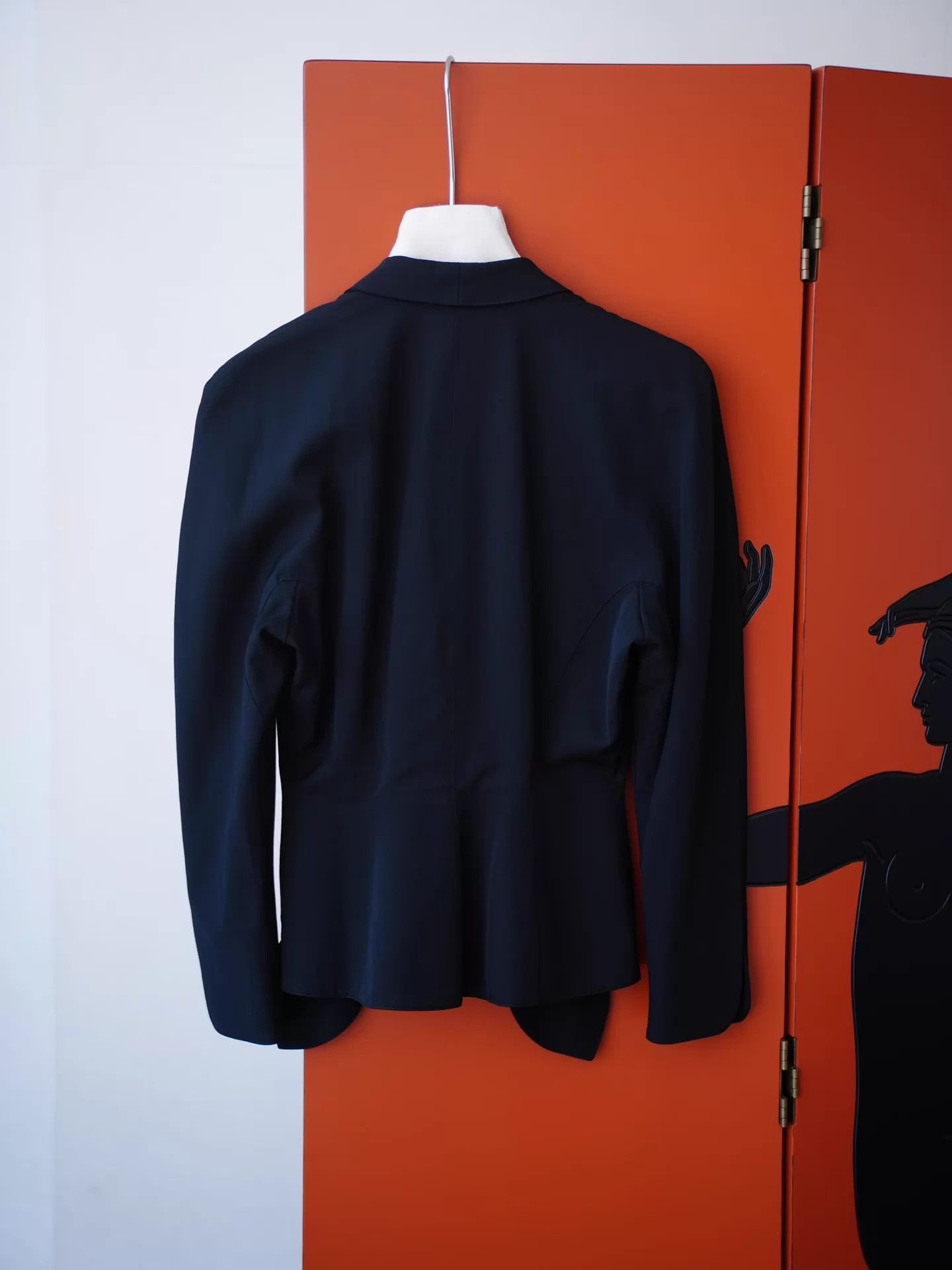 Thierry Mugler Thierry Mugler vintage black wool waist-tie blazer Size S / US 4 / IT 40 - 3 Thumbnail