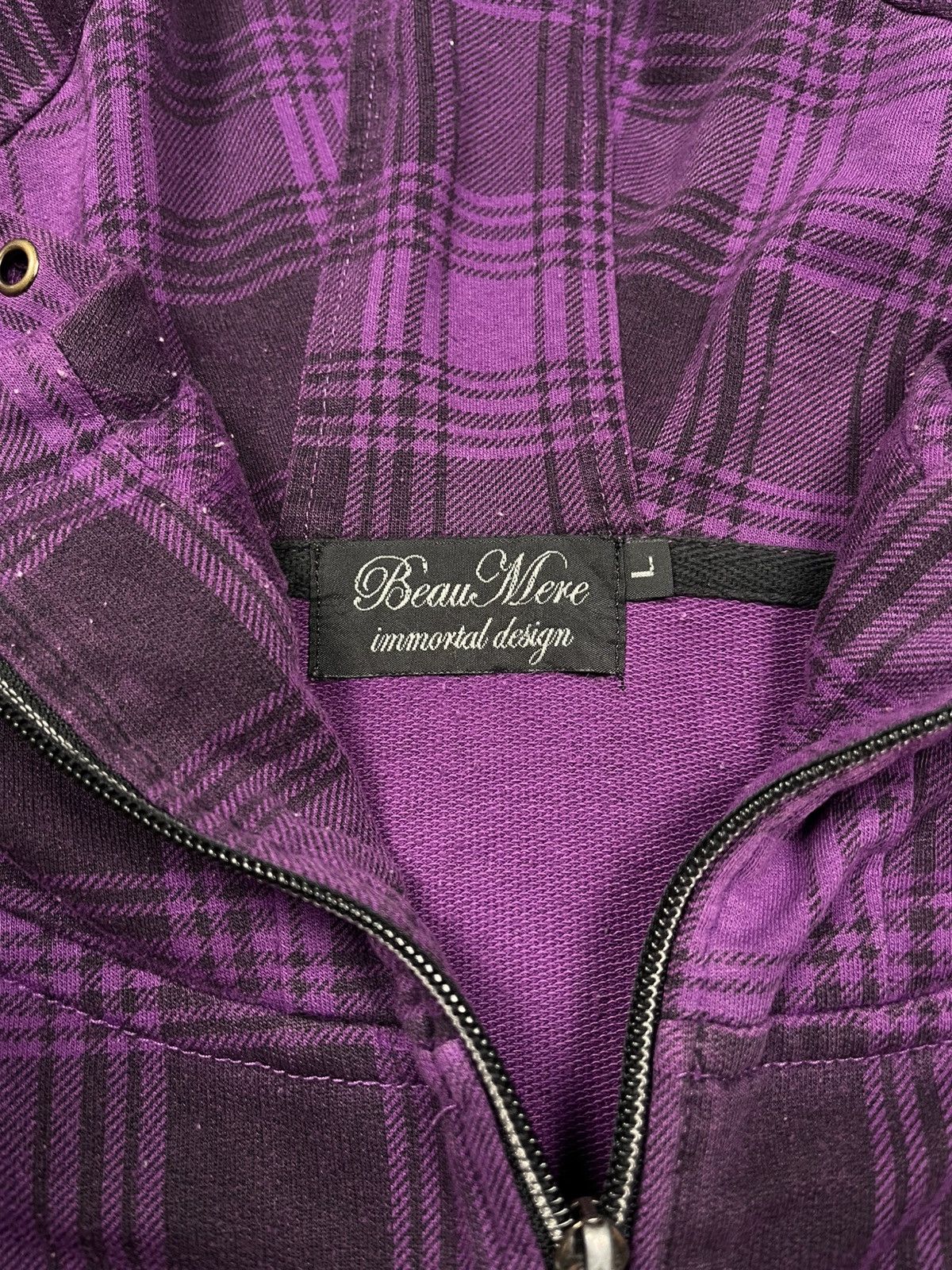Japanese Brand Beaumere Immortal Design Bono Hoodie Goa Style Size US M / EU 48-50 / 2 - 10 Thumbnail