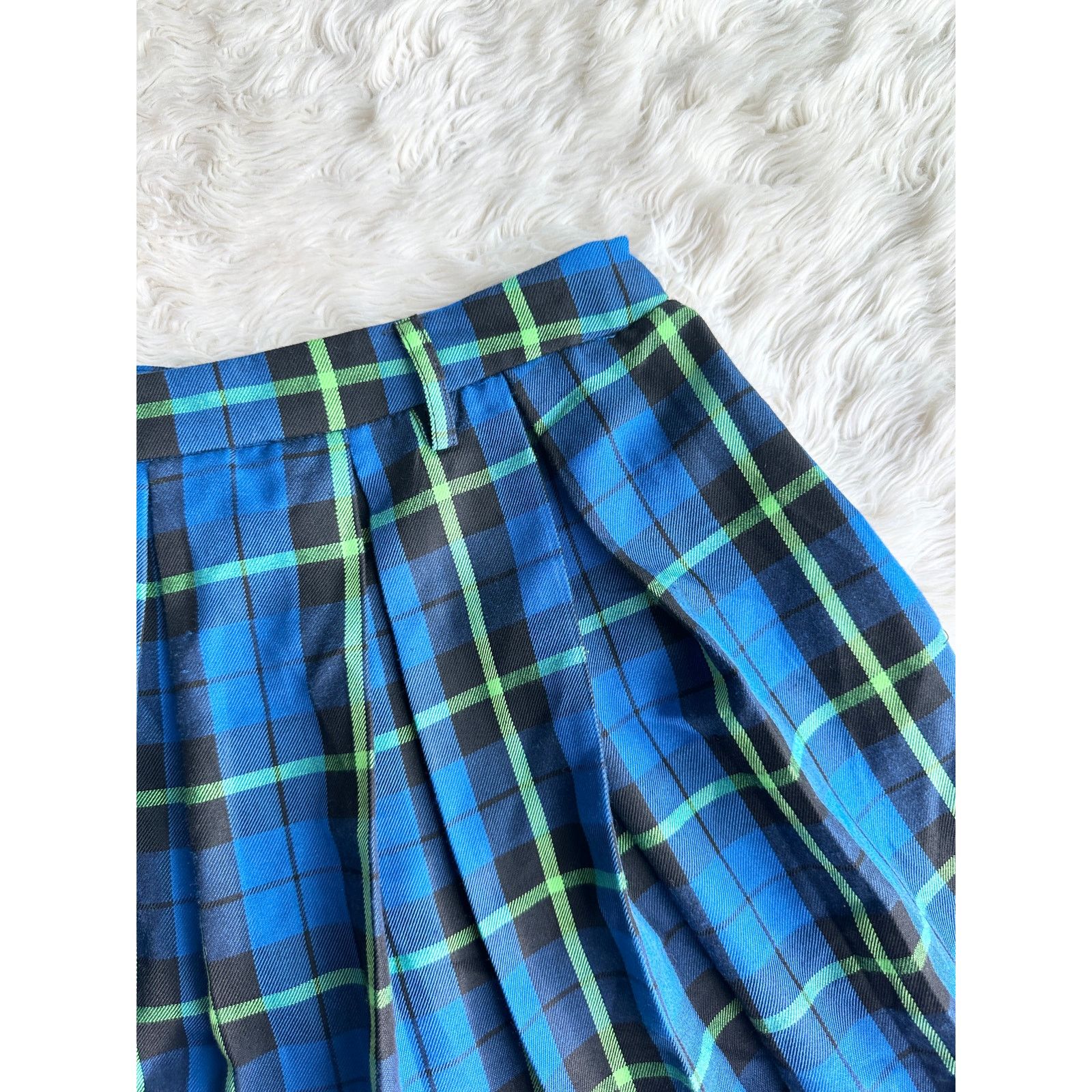 Other Hot Topic Plaid Chain Mini Skirt size medium Size 31" - 5 Thumbnail