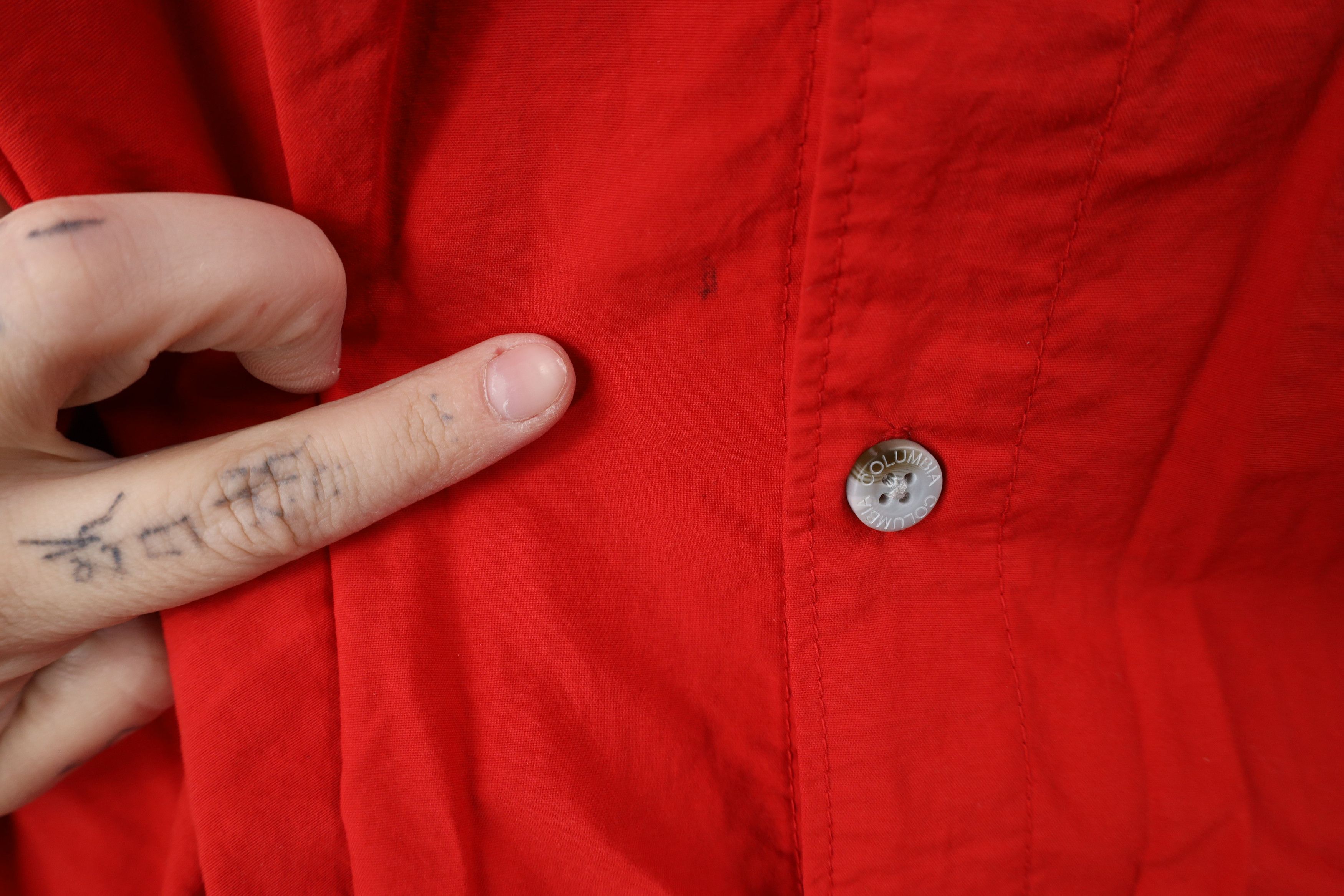 Columbia × Vintage Columbia PFG Bahama Vented Collared Button Down Shirt Red Size US XXL / EU 58 / 5 - 10 Thumbnail