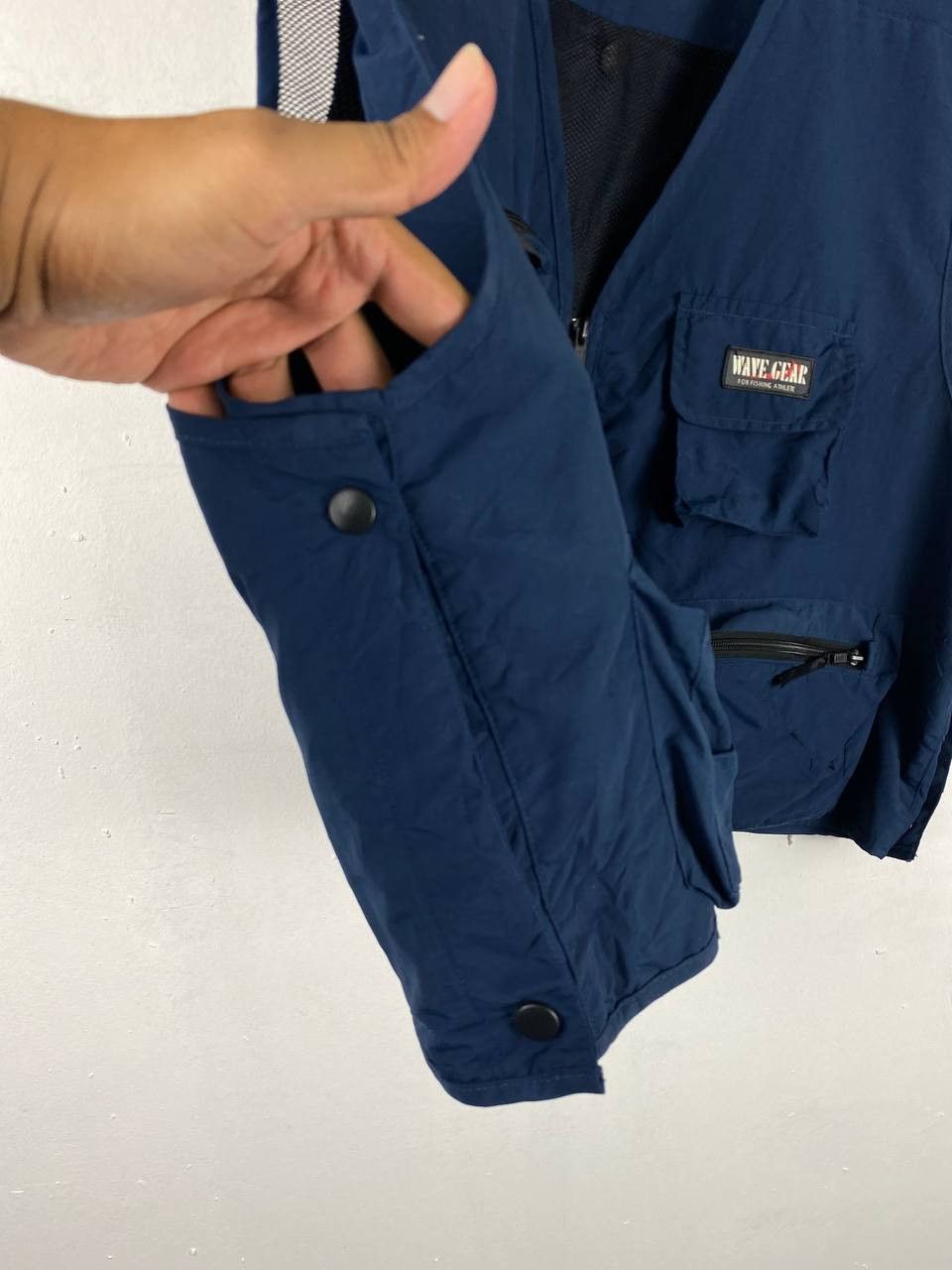 Japanese Brand wave gear multipocket vest nice design Size US L / EU 52-54 / 3 - 6 Thumbnail